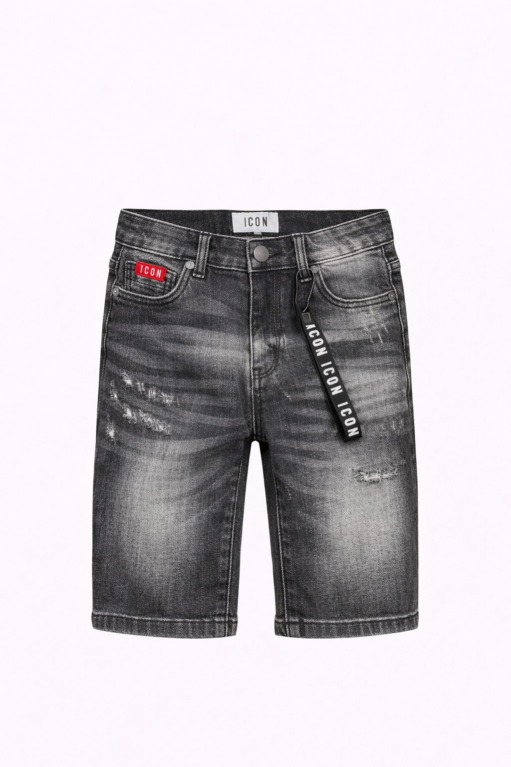 ICON - Bermuda in denim bambino