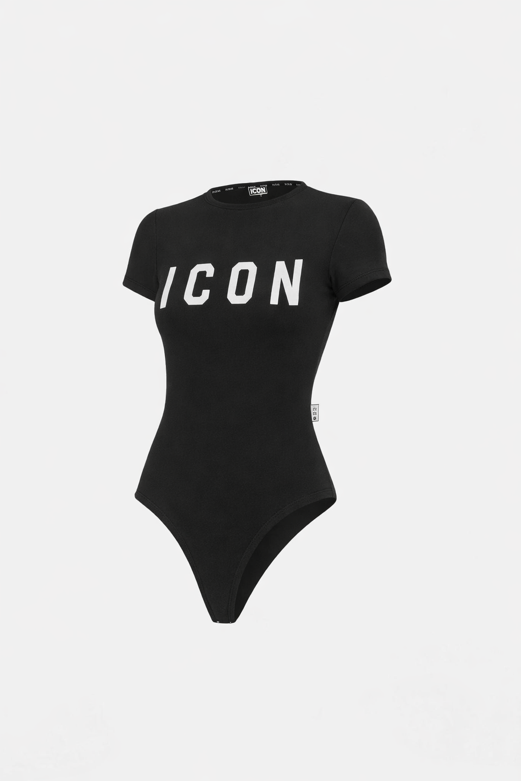 ICON - Body con logo piccolo donna