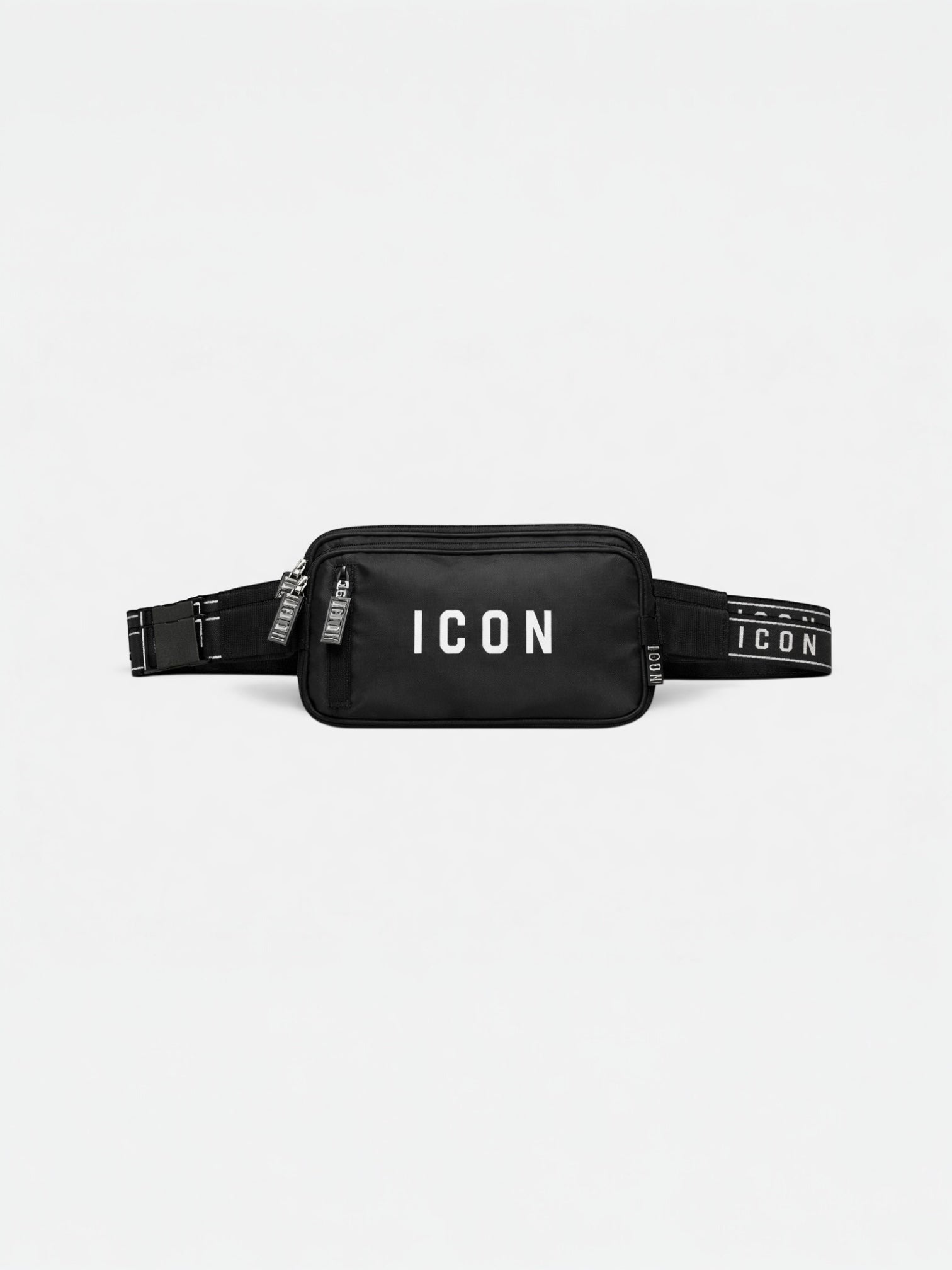 ICON - Marsupio piatto con logo uomo