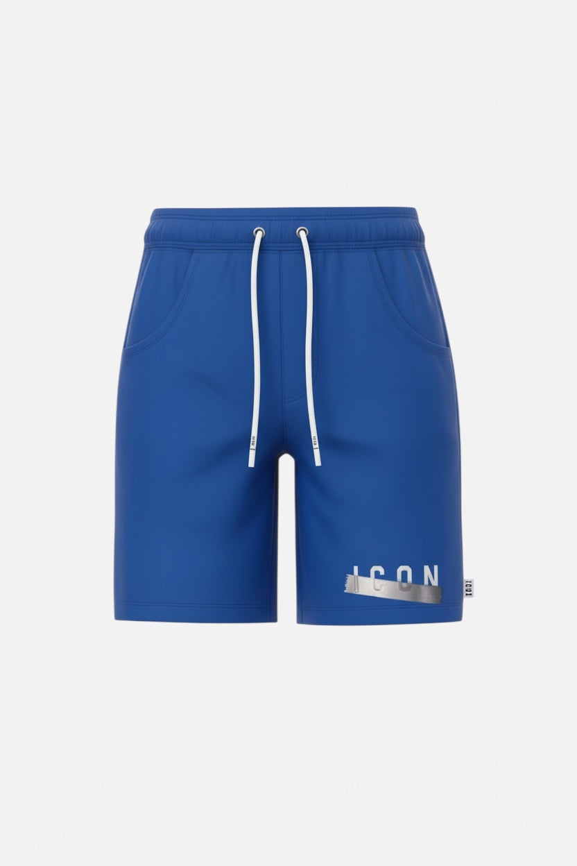 ICON - Bermuda con logo e scotch uomo