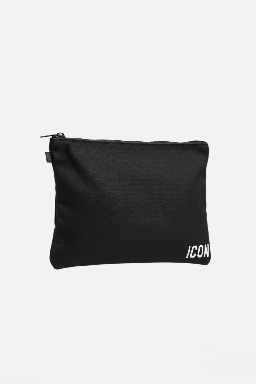 ICON - Pochette con placchetta uomo