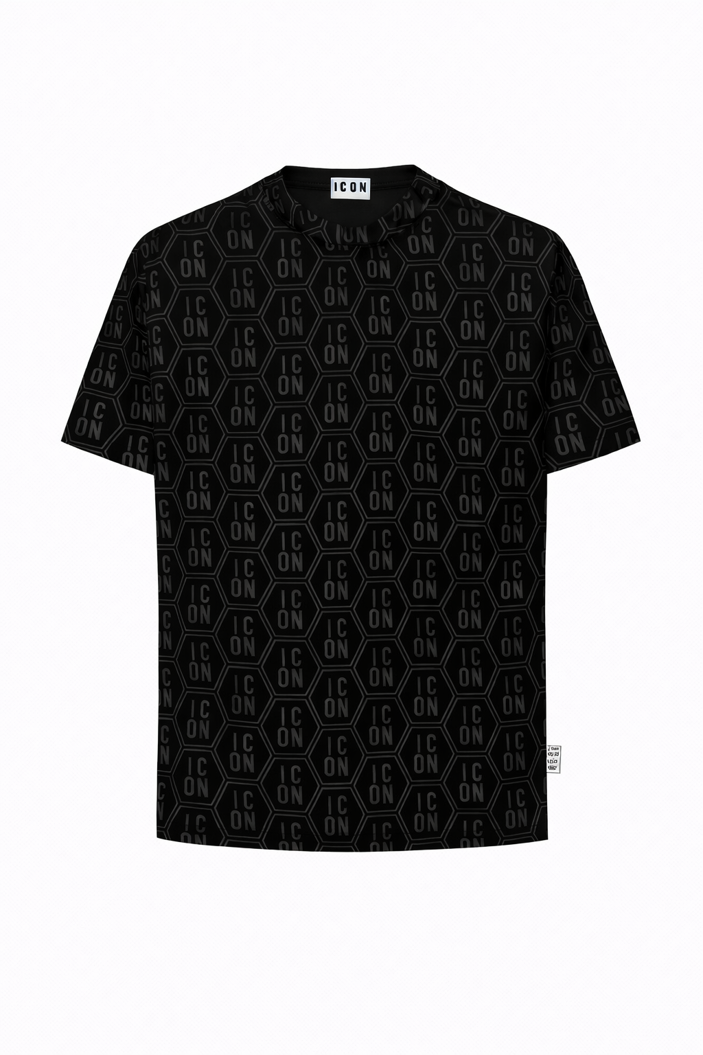 ICON - T-shirt hive code all-over uomo