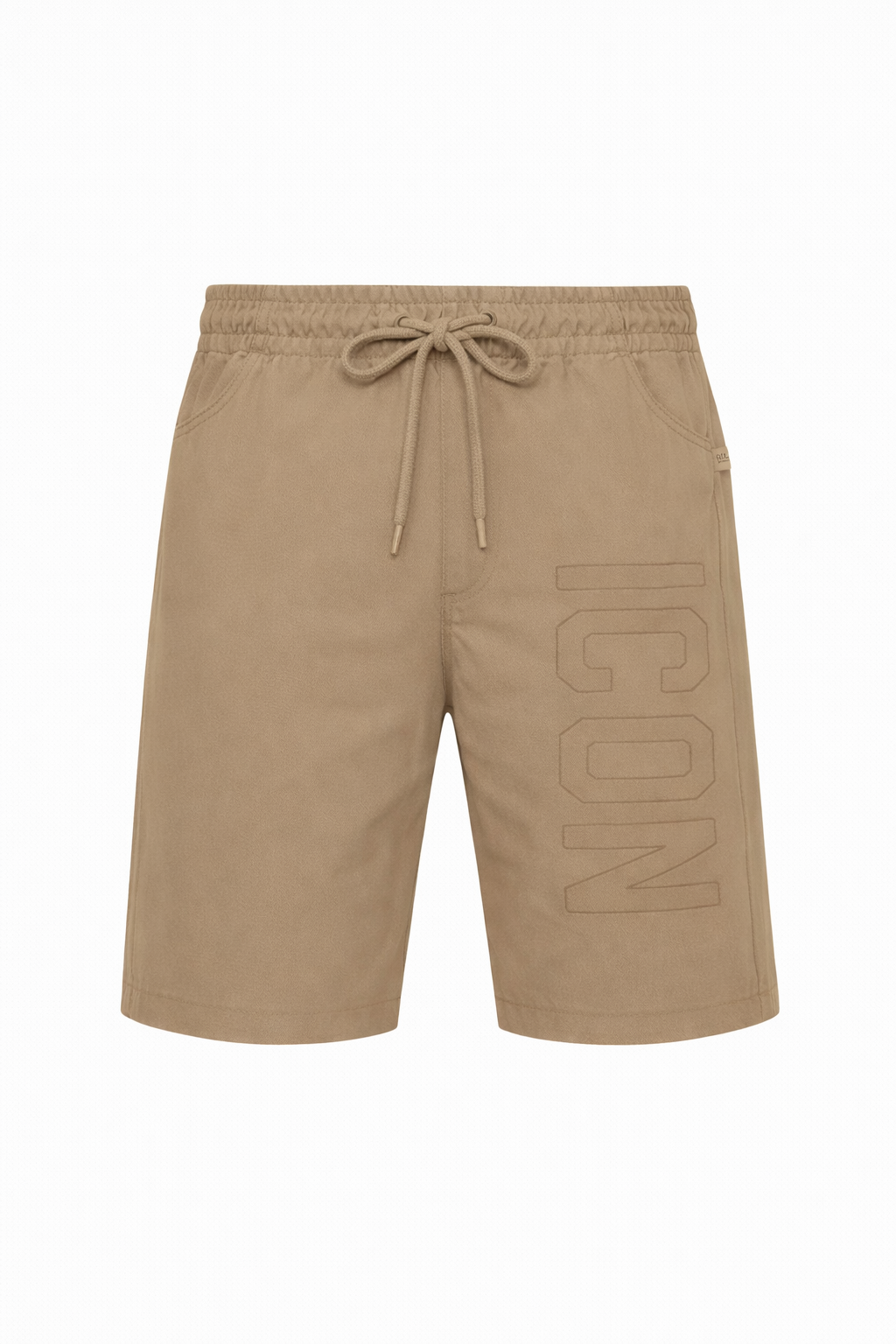 ICON - Bermuda con logo ricamo uomo