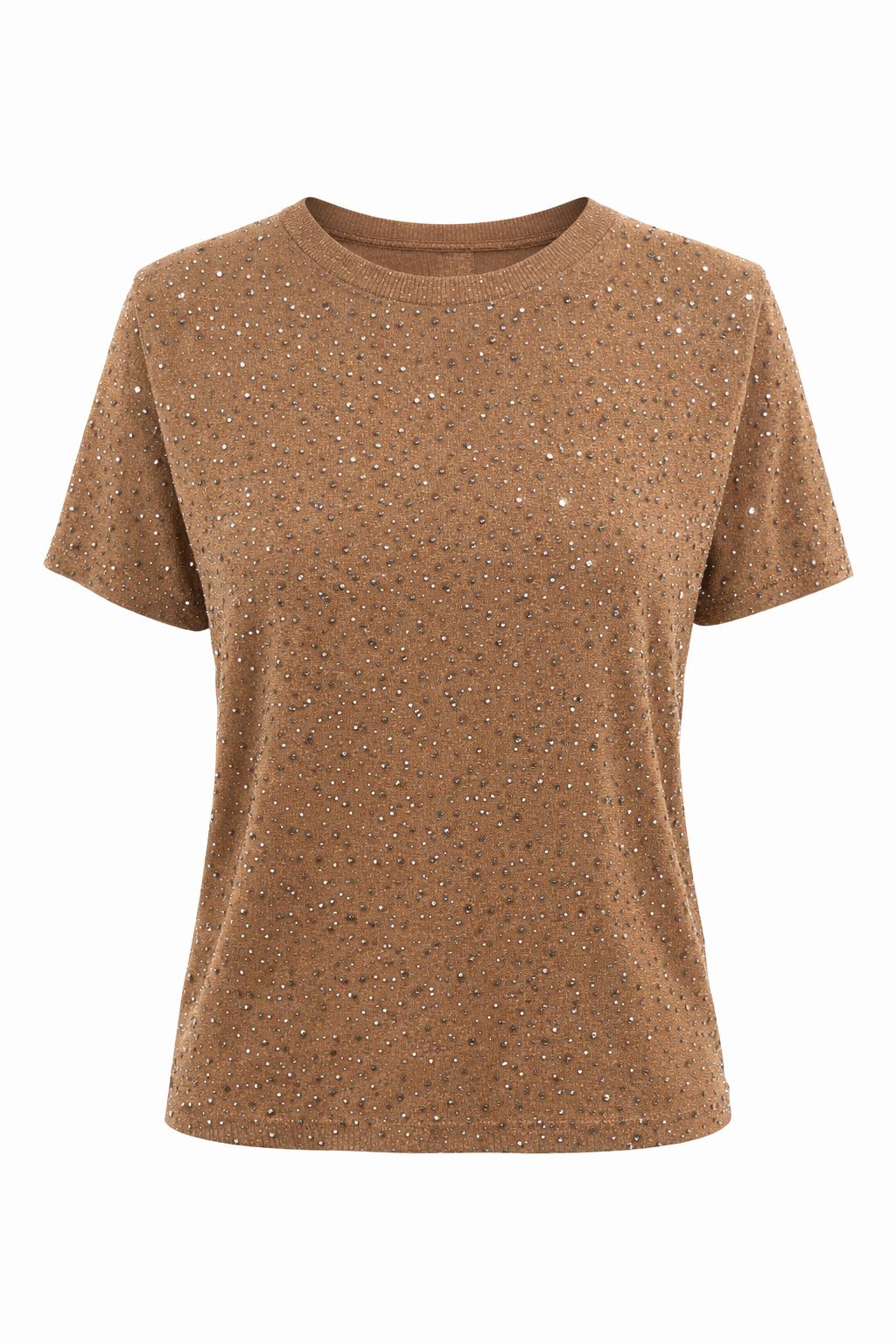 TAKE TWO - T-shirt in filo con strass donna