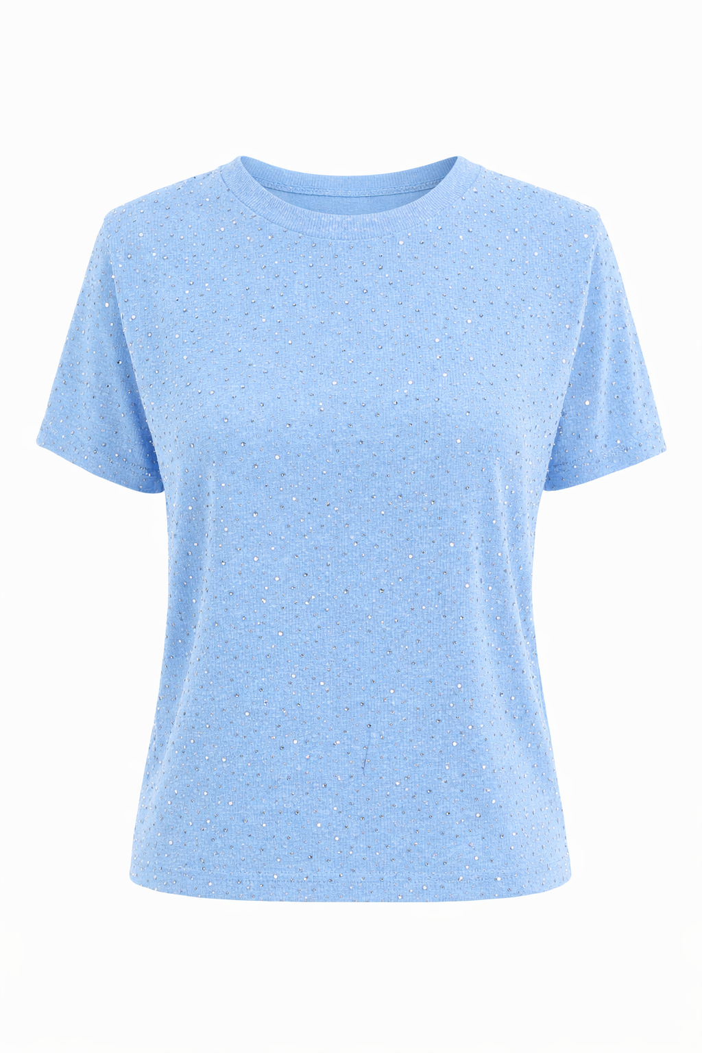 TAKE TWO - T-shirt in filo con strass donna