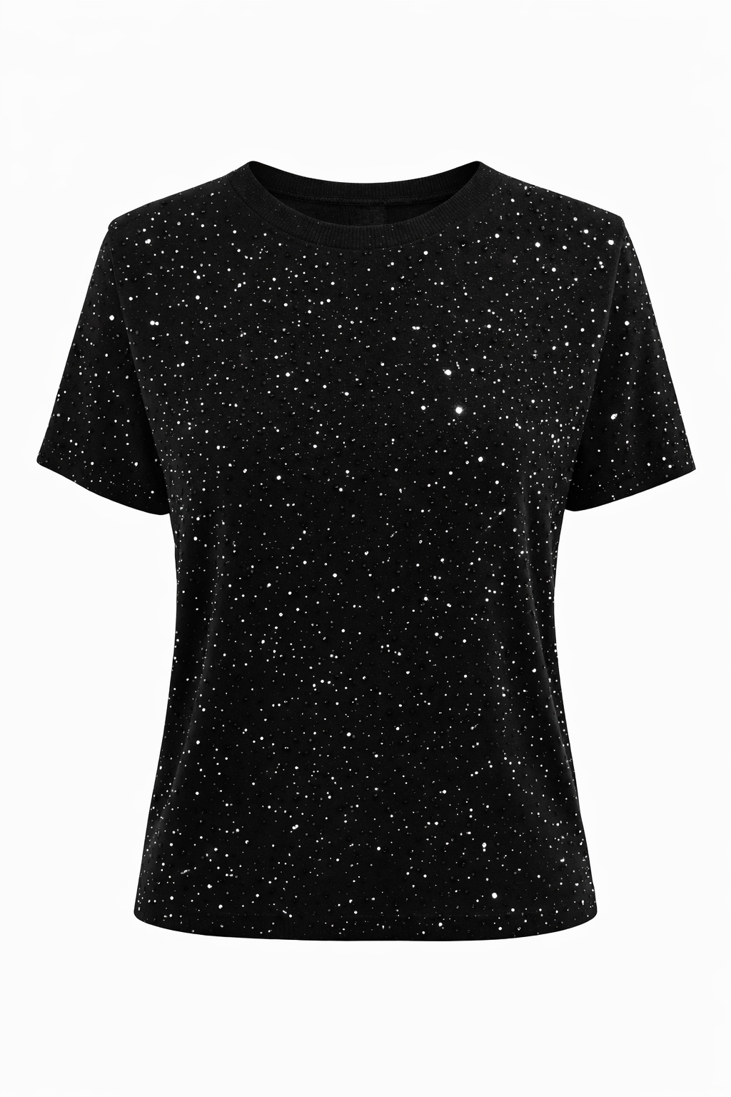 TAKE TWO - T-shirt in filo con strass donna