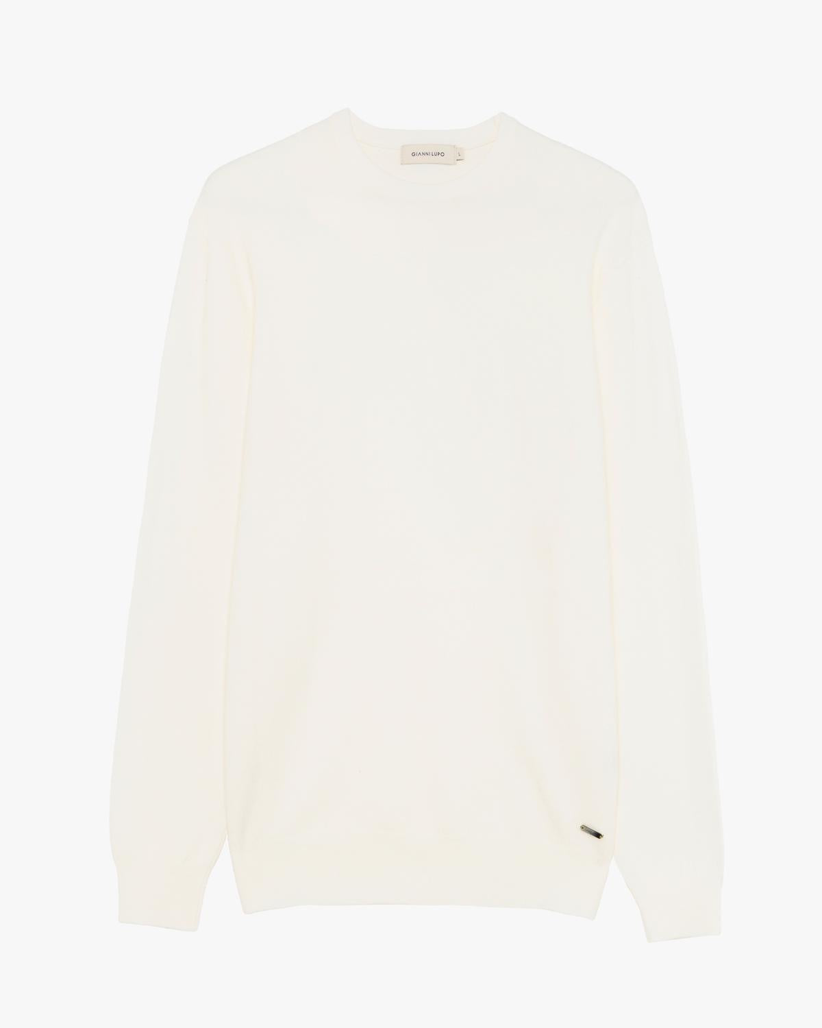 GIANNI LUPO - Maglioncino in lana rasata uomo