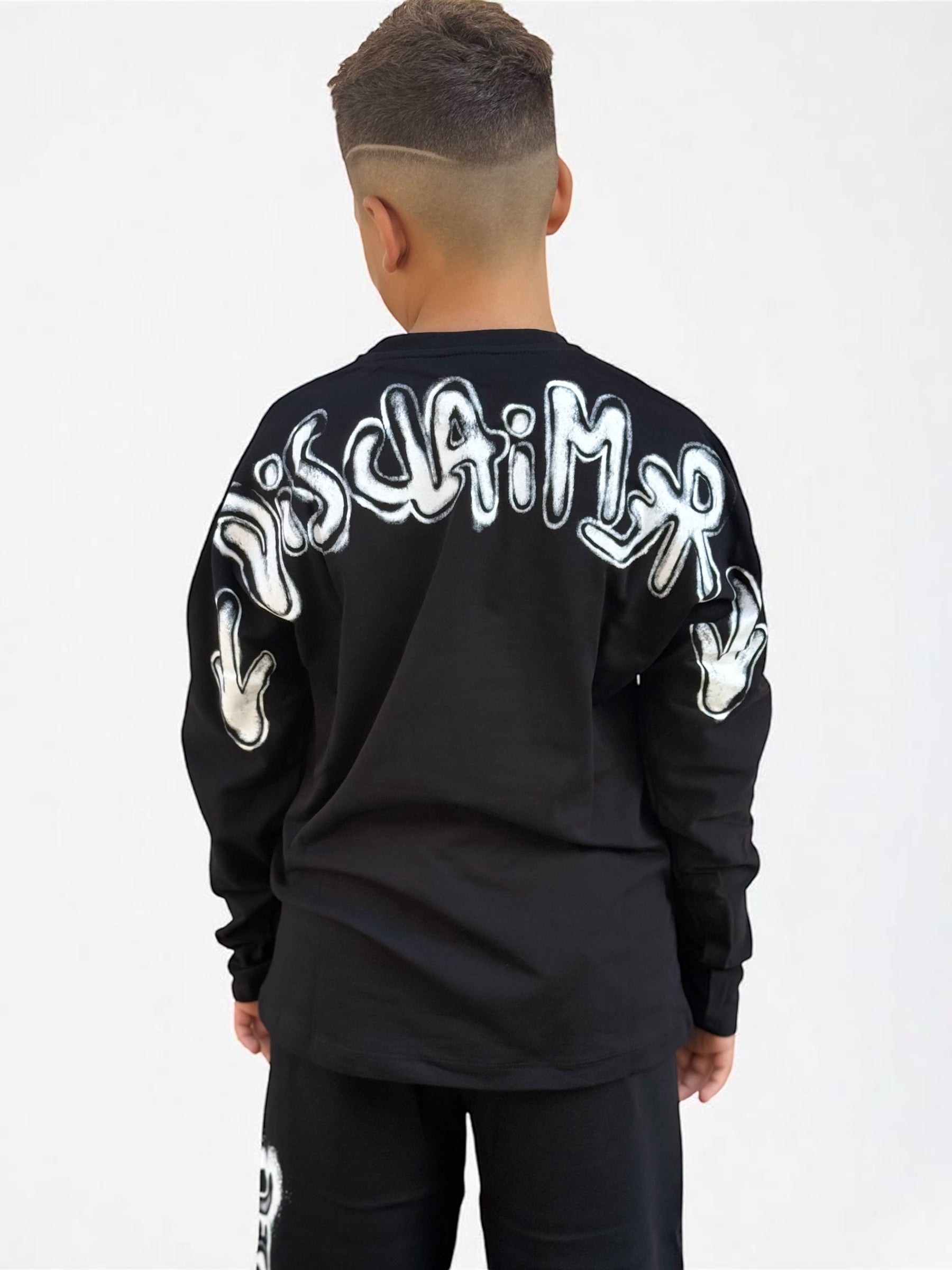 DISCLAIMER - T-shirt manica lunga bambino