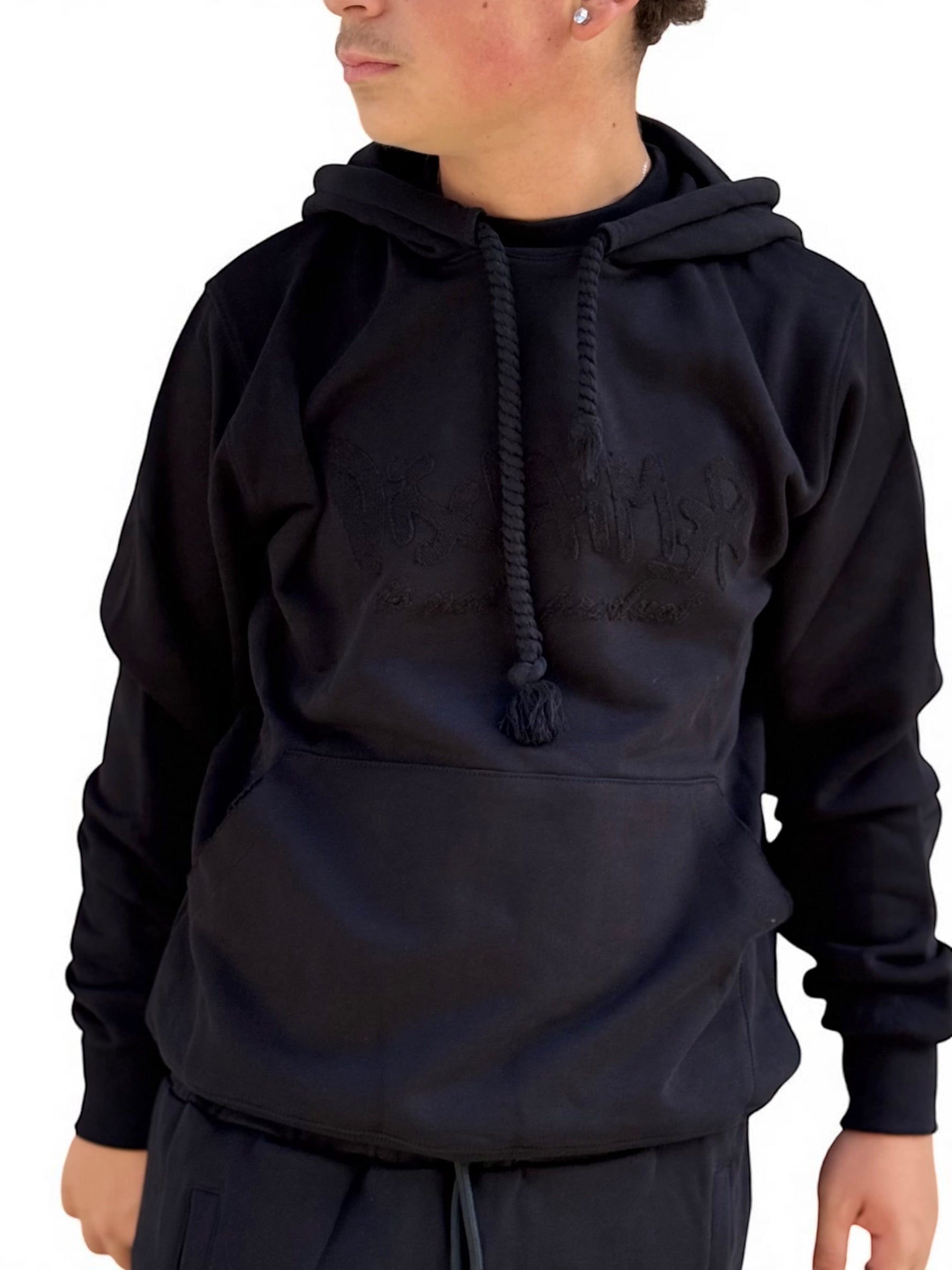 DISCLAIMER - Felpa con cappuccio e logo uomo