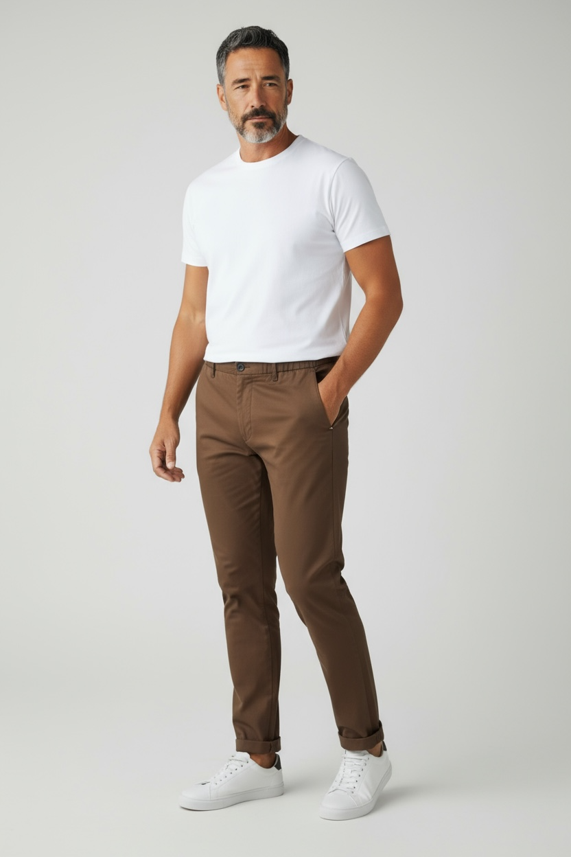 HYPS - Pantalone con elastico in vita uomo