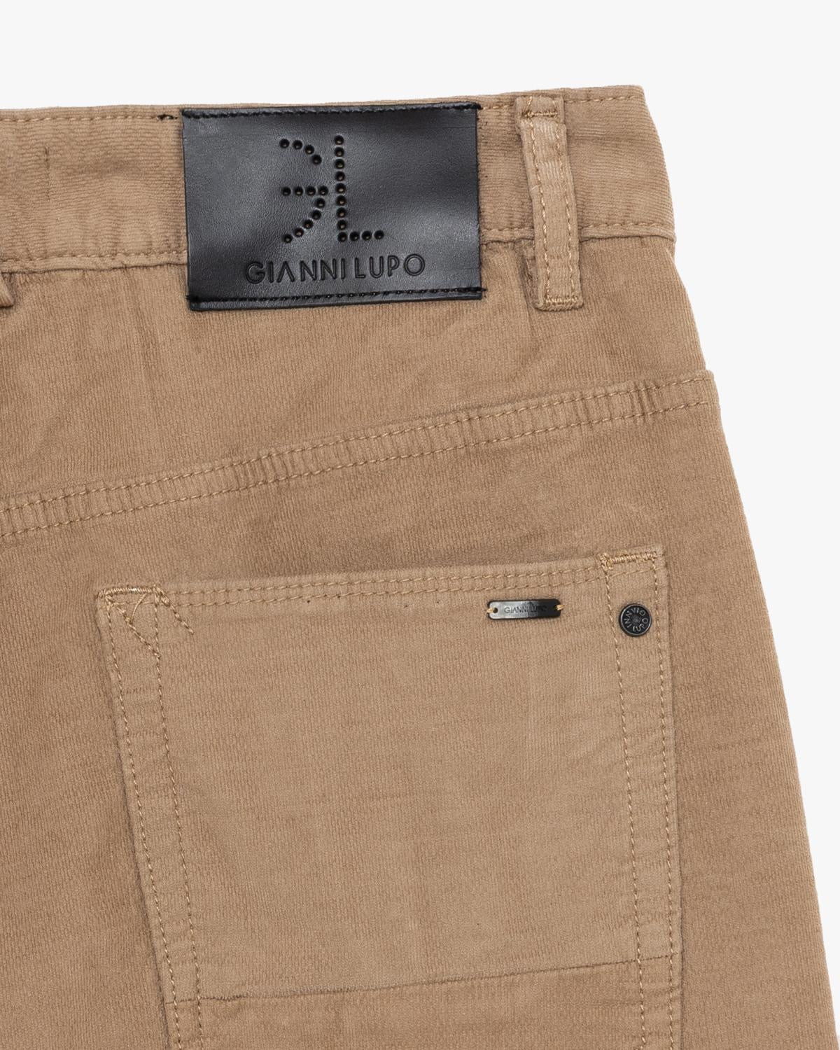 GIANNI LUPO - Pantalone in velluto uomo