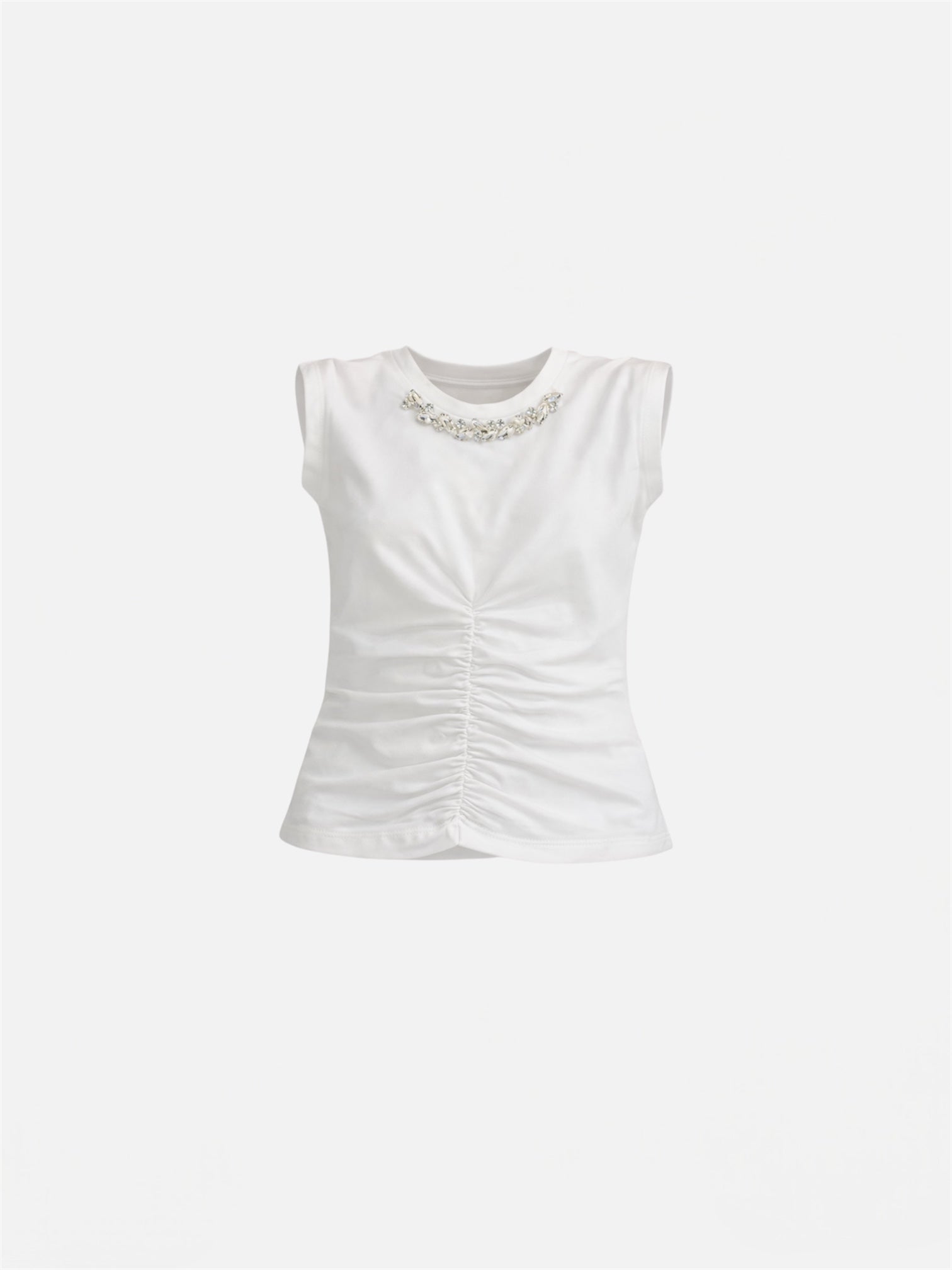FUN FUN - T-shirt con pietre bambina