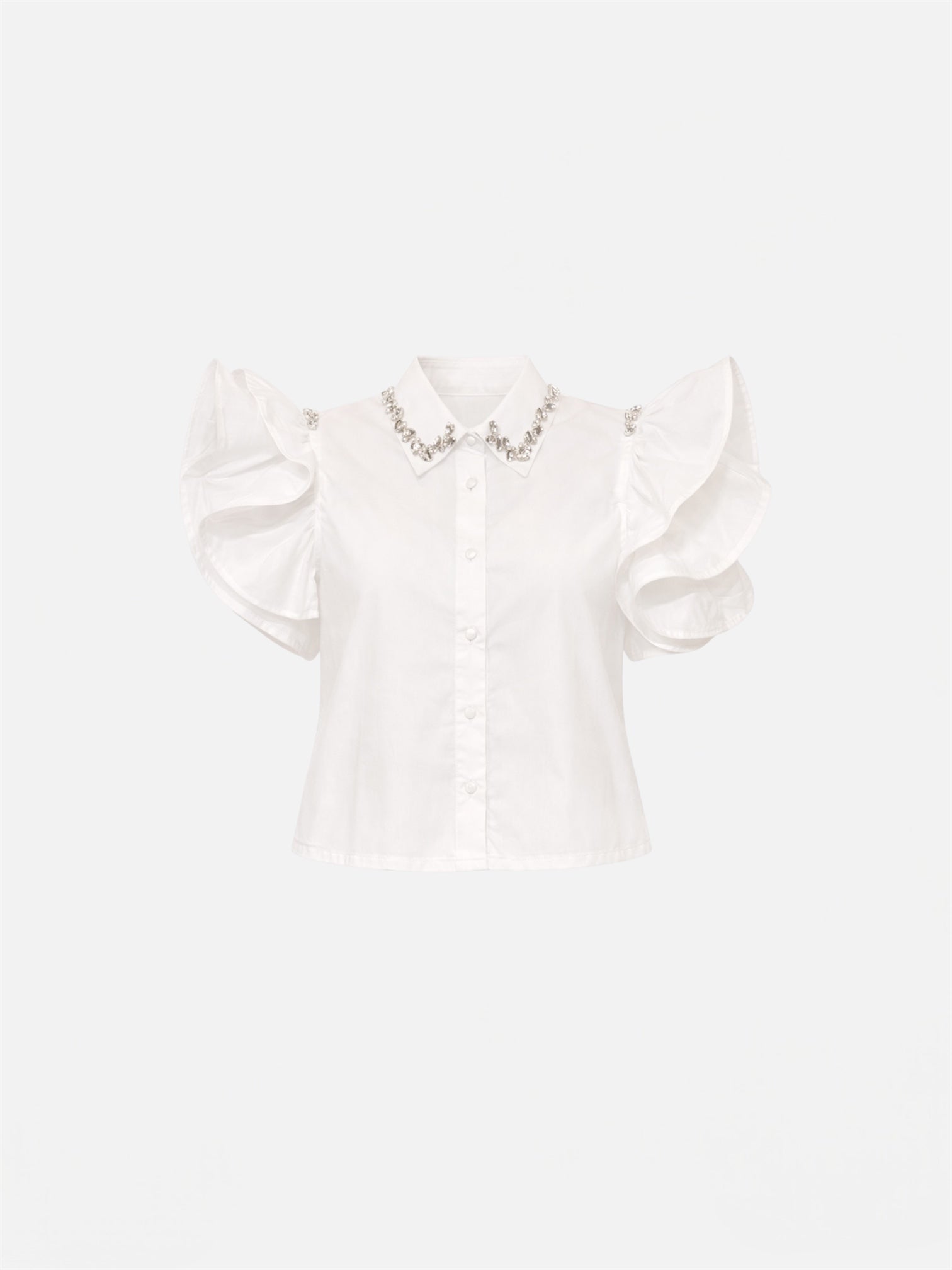 FUN FUN - Camicia con pietre bambina