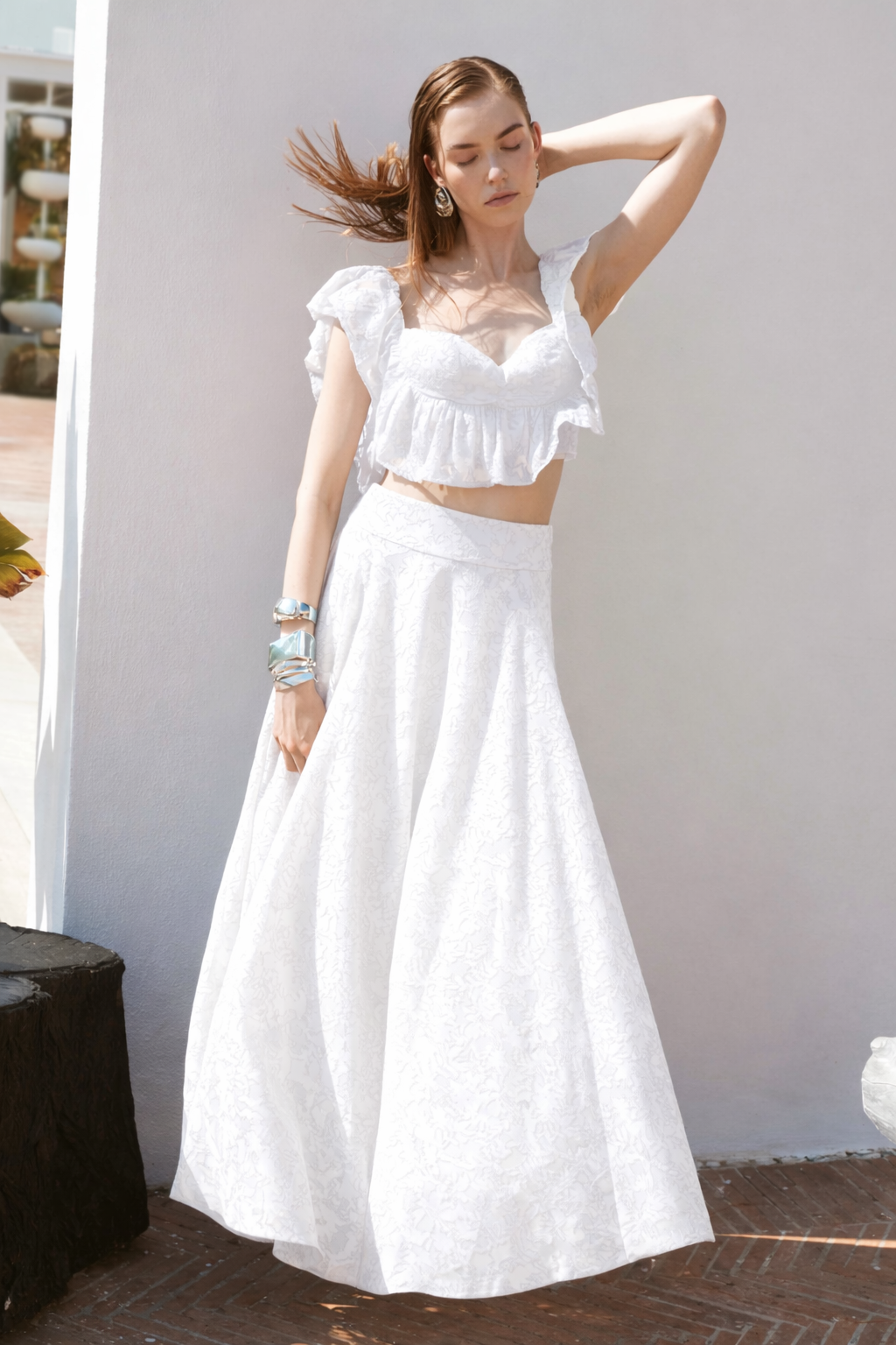 TRASH AND LUXURY- OUTFIT - Completo in pizzo donna