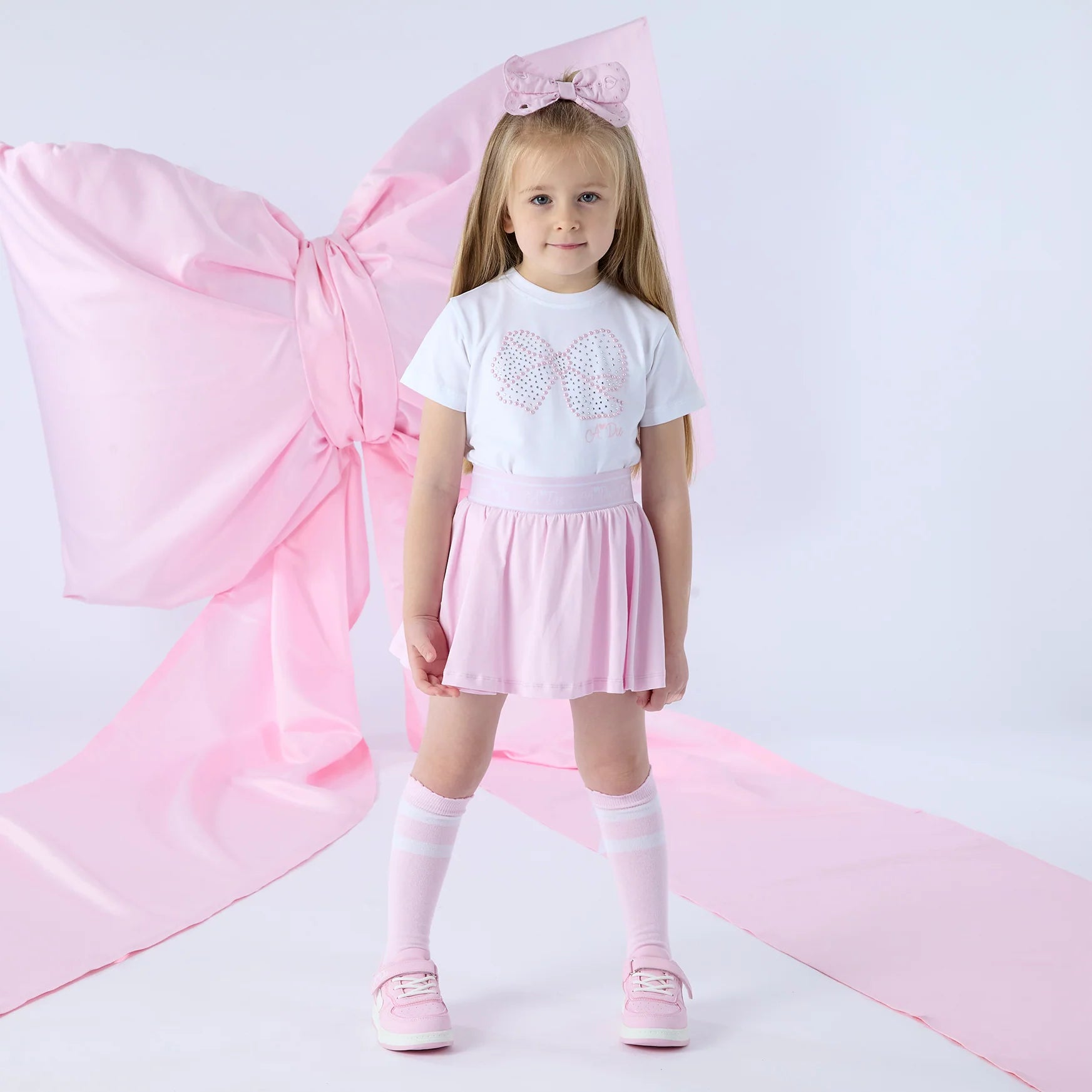 A DEE - Outfit completo - T-shirt e gonna bambina