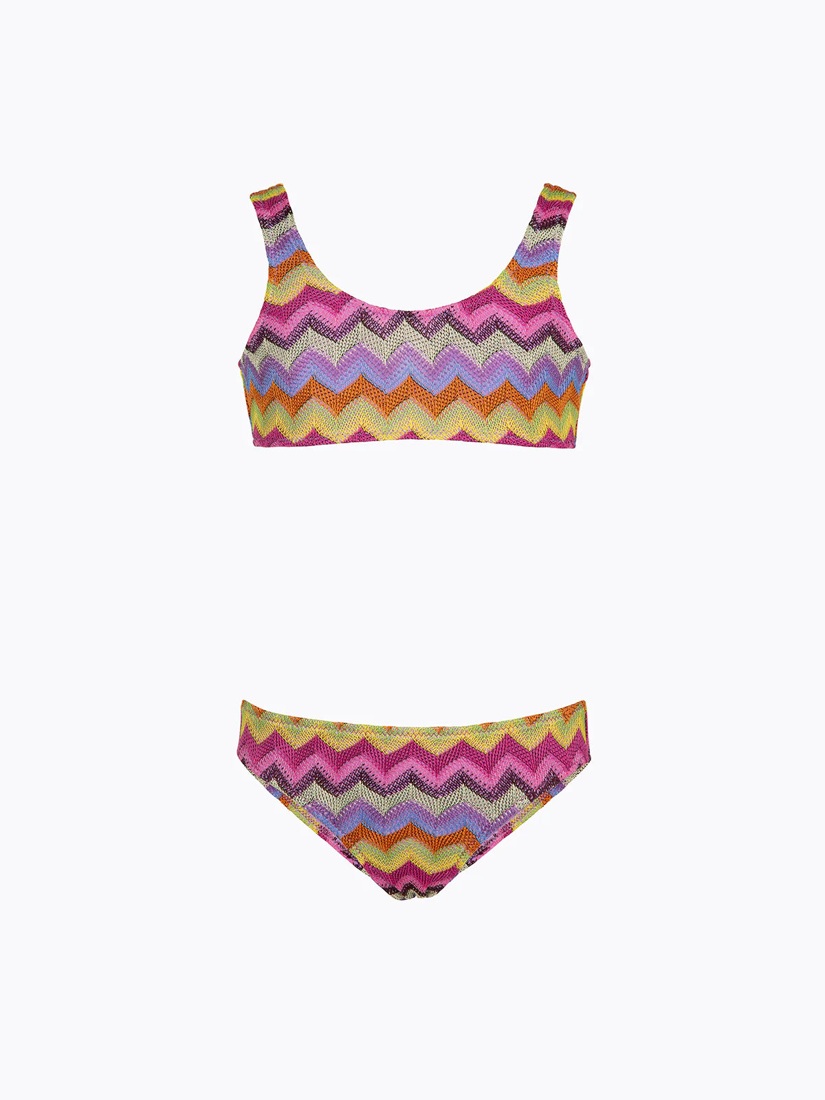 F**K - Bikini top con slip fisso bambina