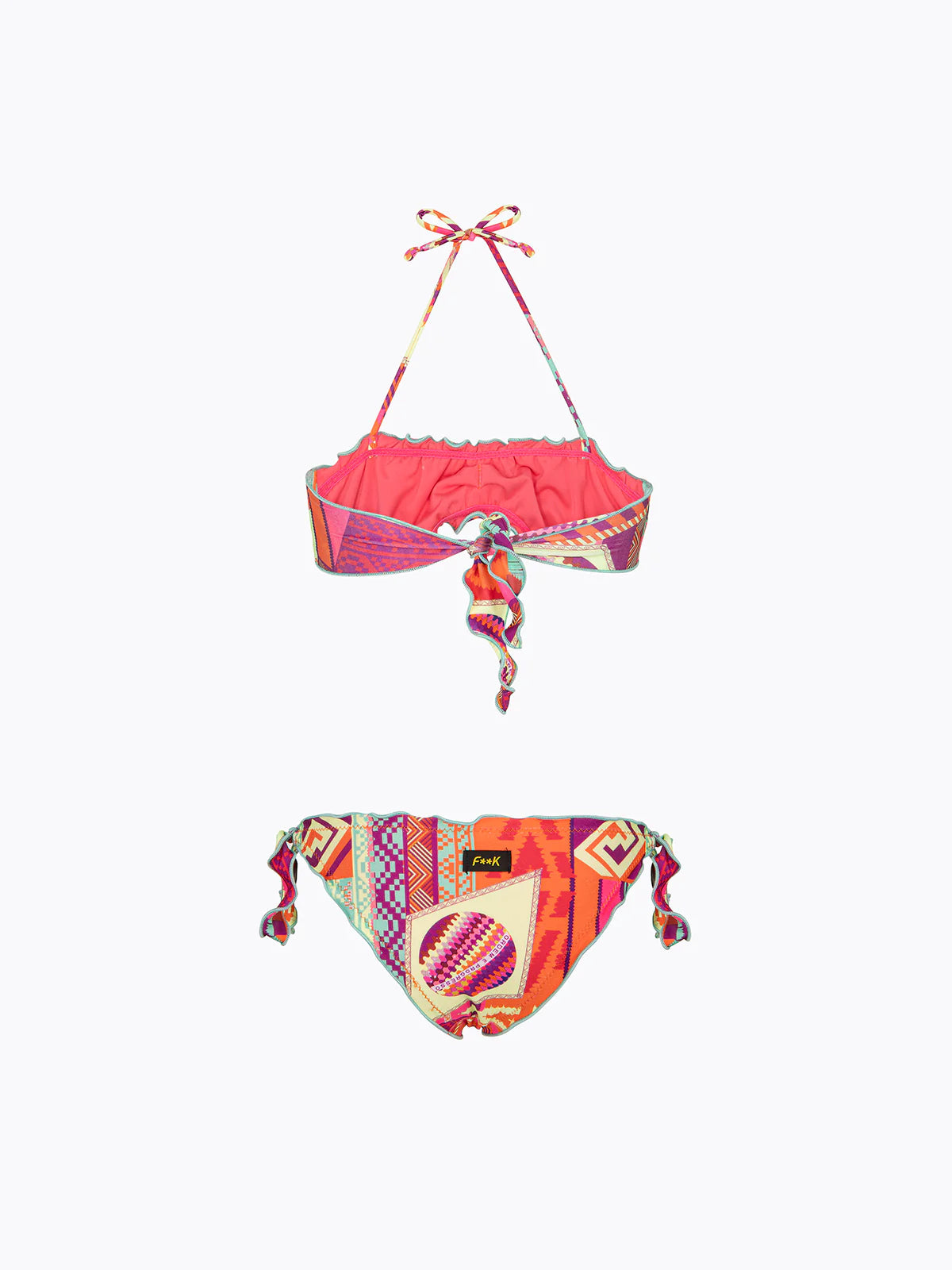 F**K - Bikini fascia con slip regolabile bambina