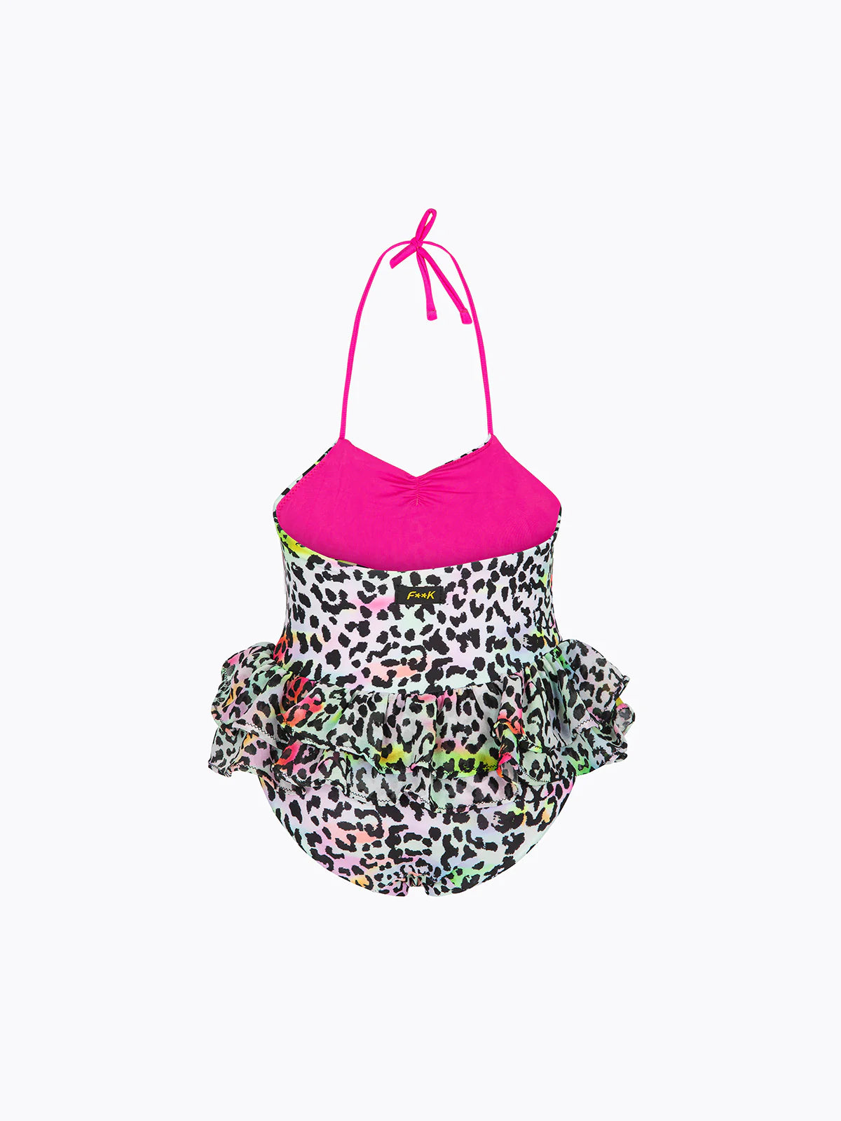 F**K- Monokini leopardato neonata - bambina