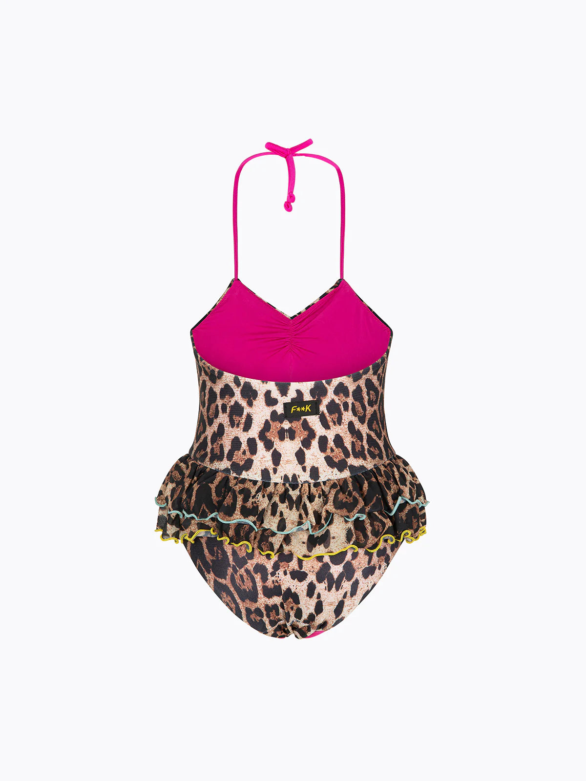 F**K- Monokini leopardato neonata bambina