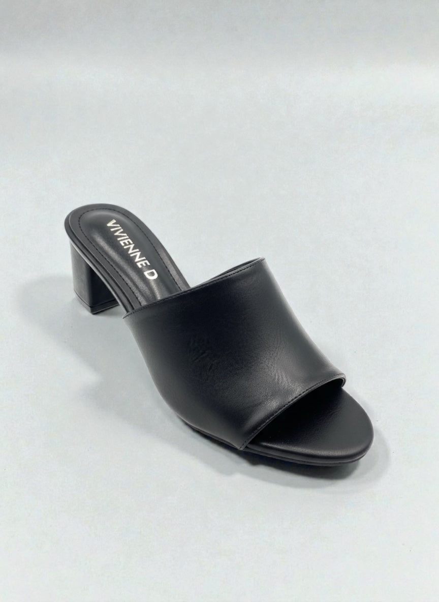 VIVIENNE D - Ciabatta con tacco donna