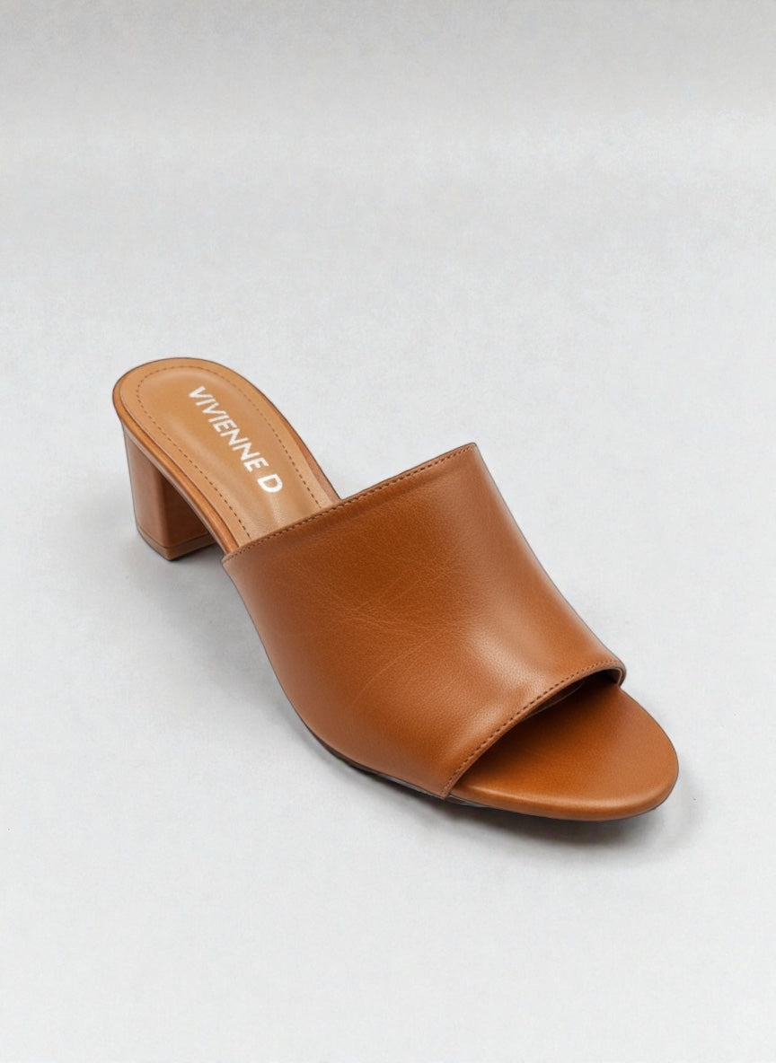 VIVIENNE D - Ciabatta con tacco donna