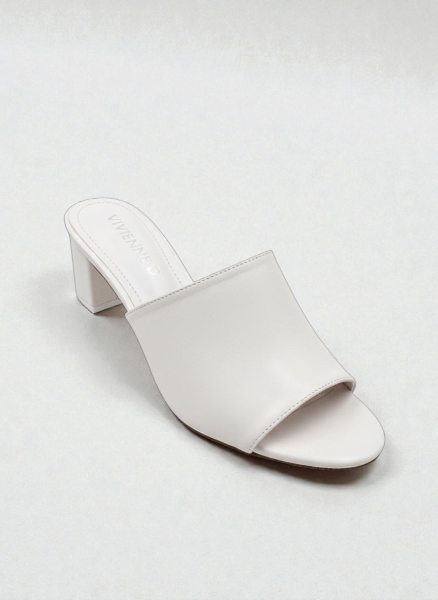 VIVIENNE D - Ciabatta con tacco donna