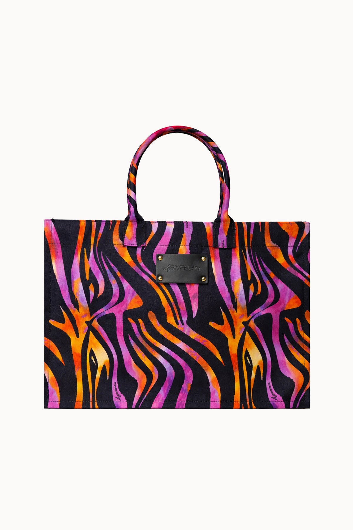 4GIVENESS - Borsa HYPNOTIC ZEBRA