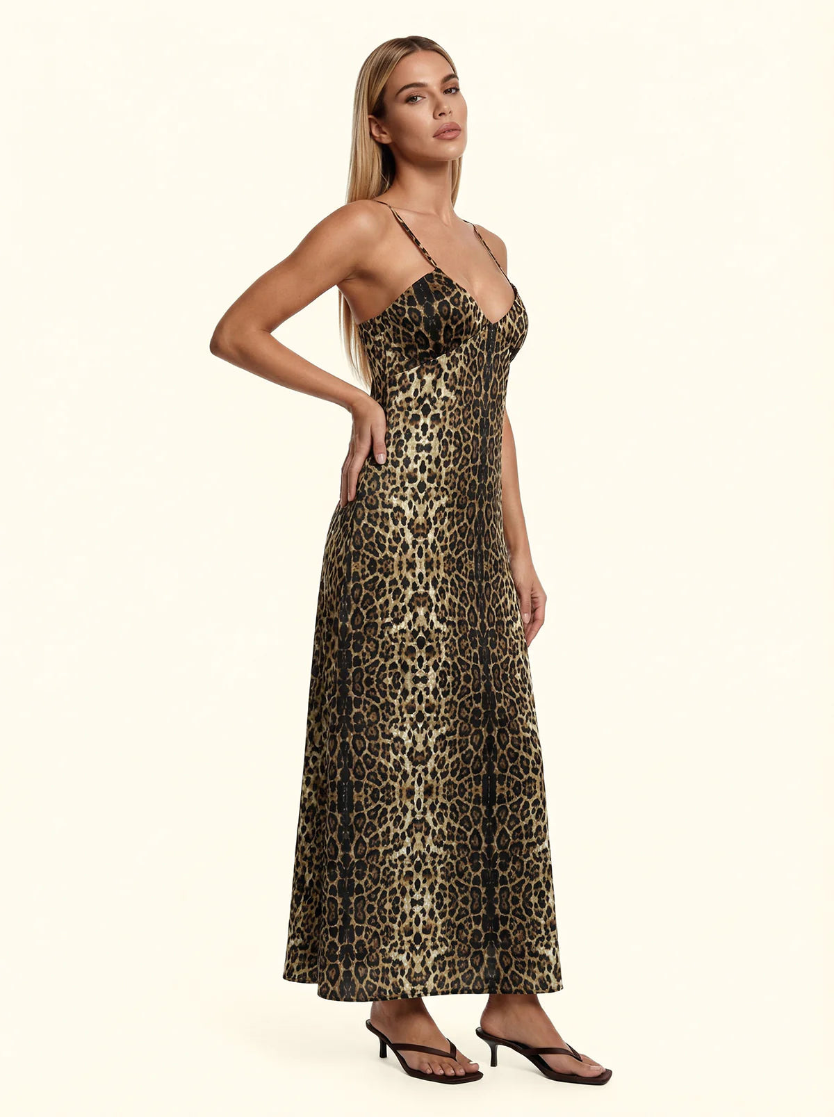 F**K - Vestito lungo LEO donna