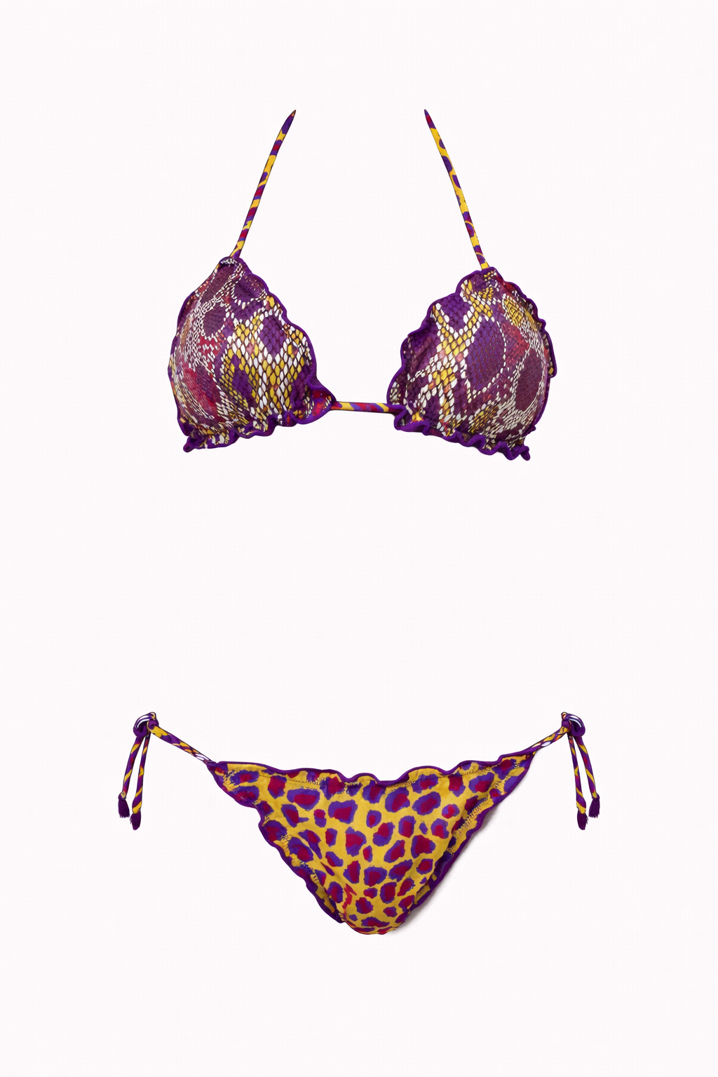 4GIVENESS - Bikini triangolo con slip regolabile CONGO donna