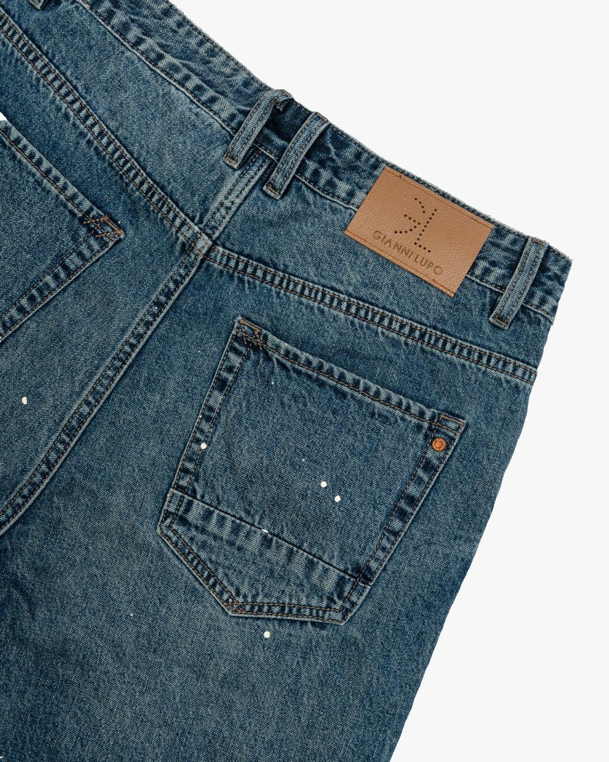 GIANNI LUPO - Bermuda in denim