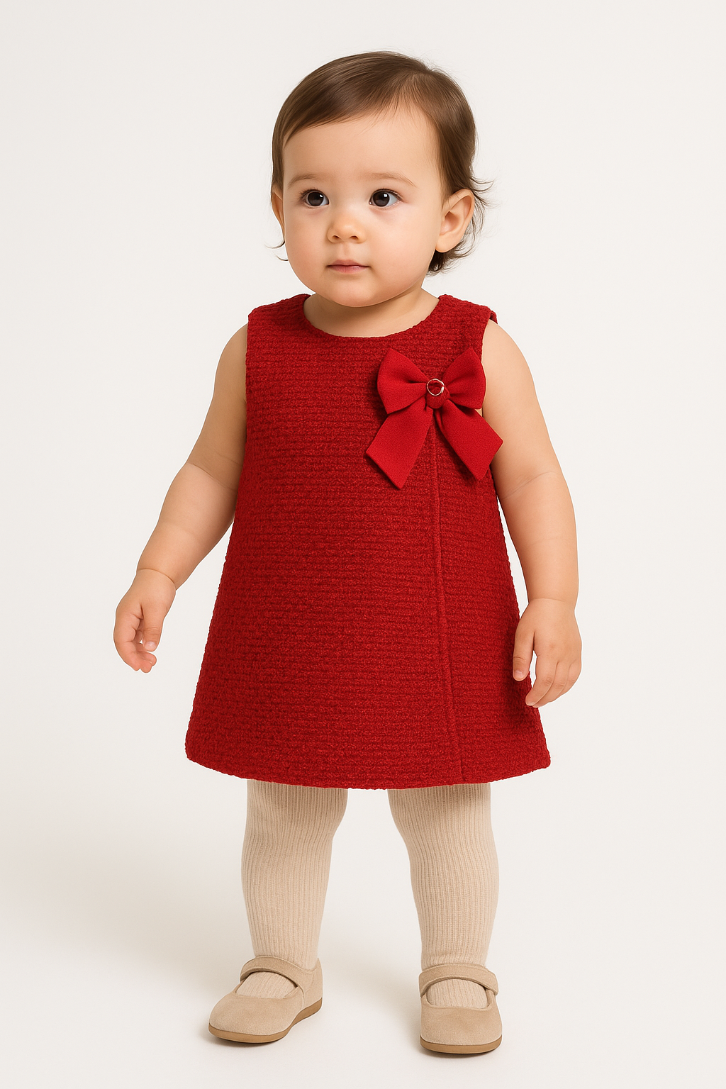 FUN FUN - Vestito con fiocco bambina