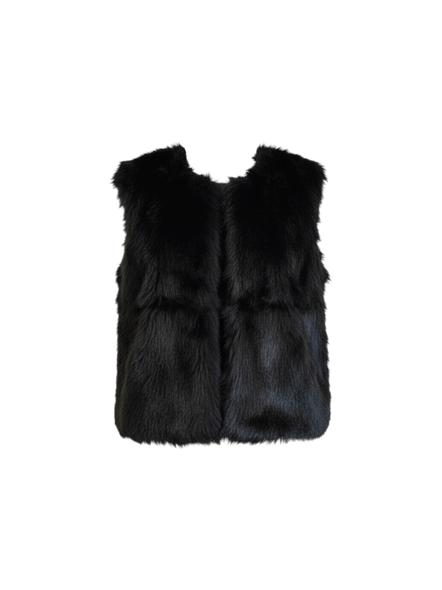 KORALLINE - Gilet in eco pelliccia donna