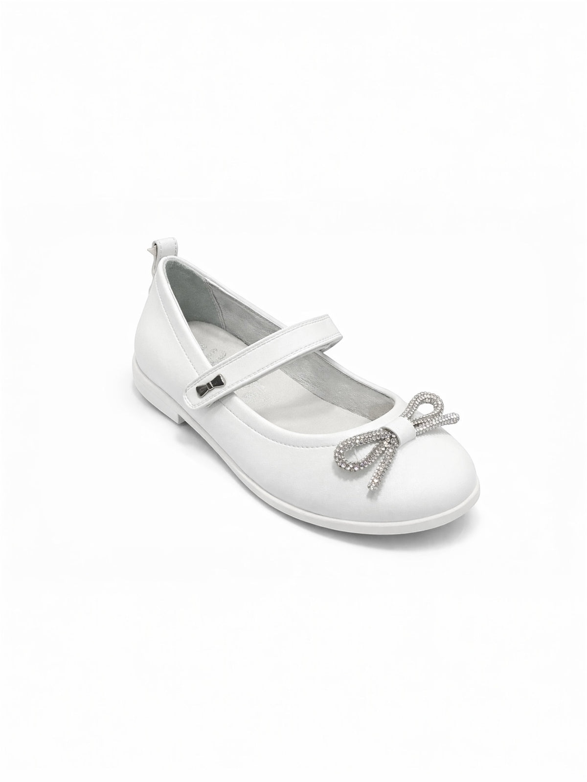 ASSO - Ballerina con fiocco in strass bambina