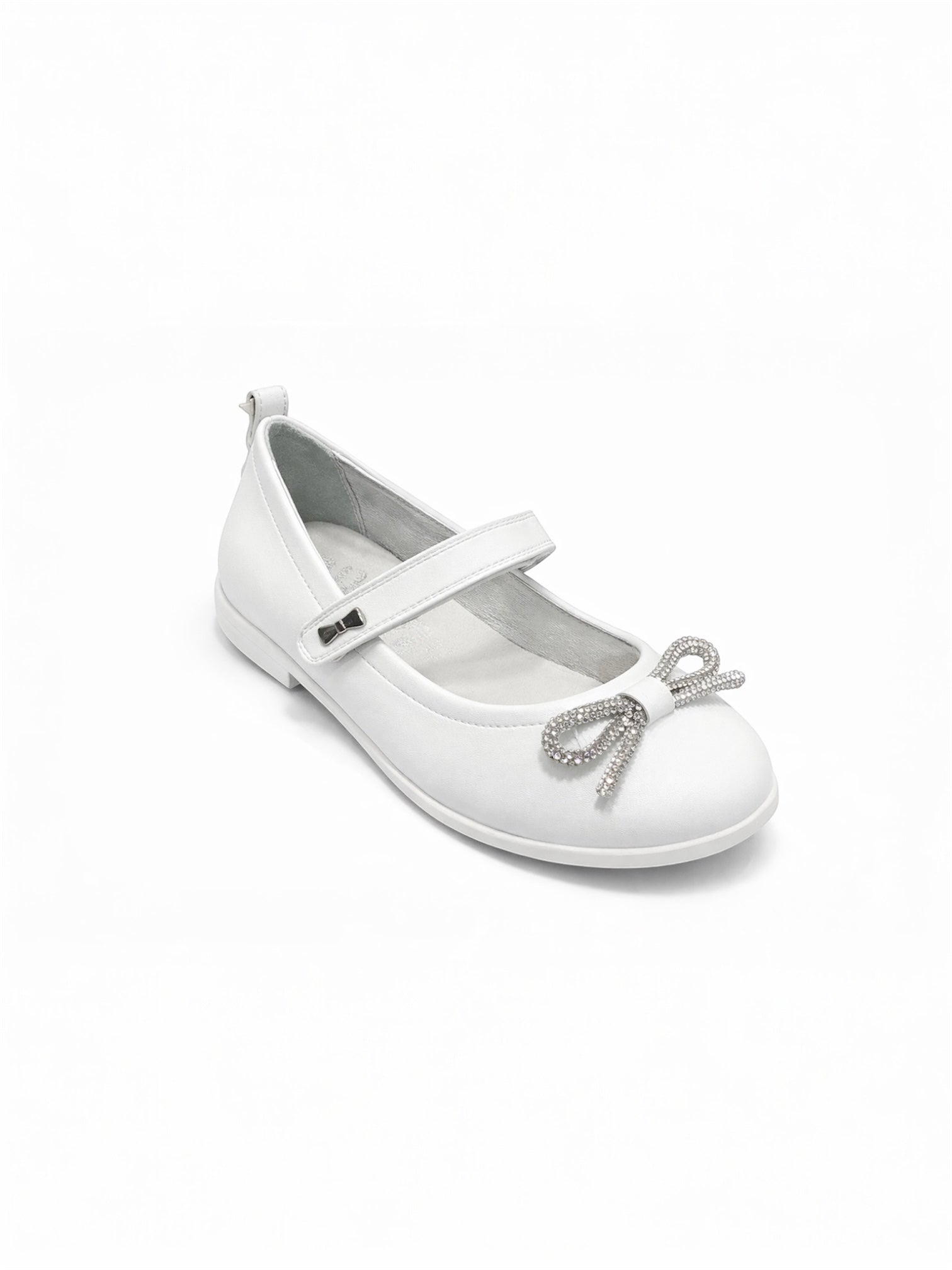 ASSO - Ballerina con fiocco in strass bambina