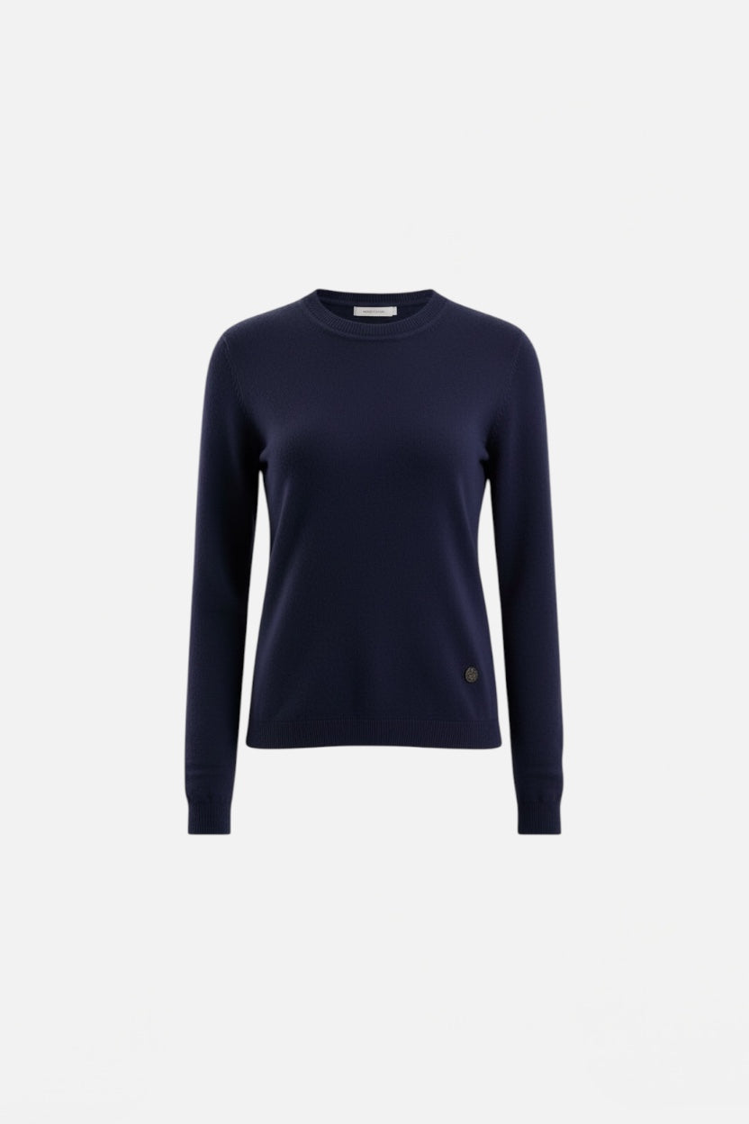 TAKE TWO - Maglioncino girocollo con micro paillettes donna