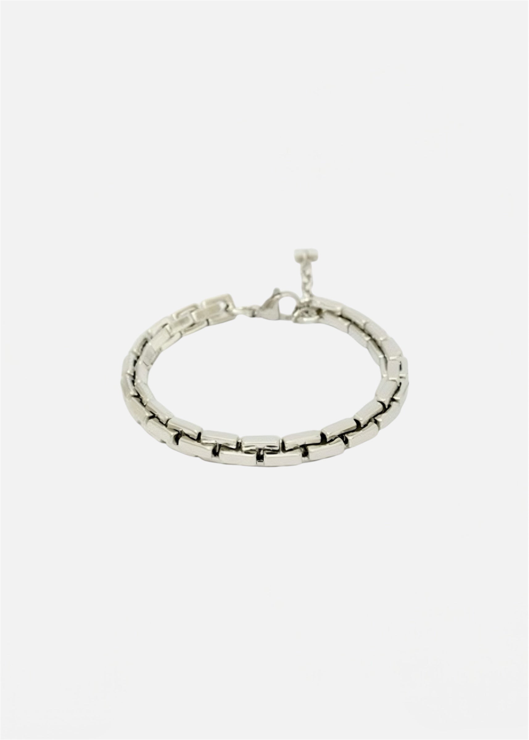NALI - Bracciale con catena uomo acciaio inox