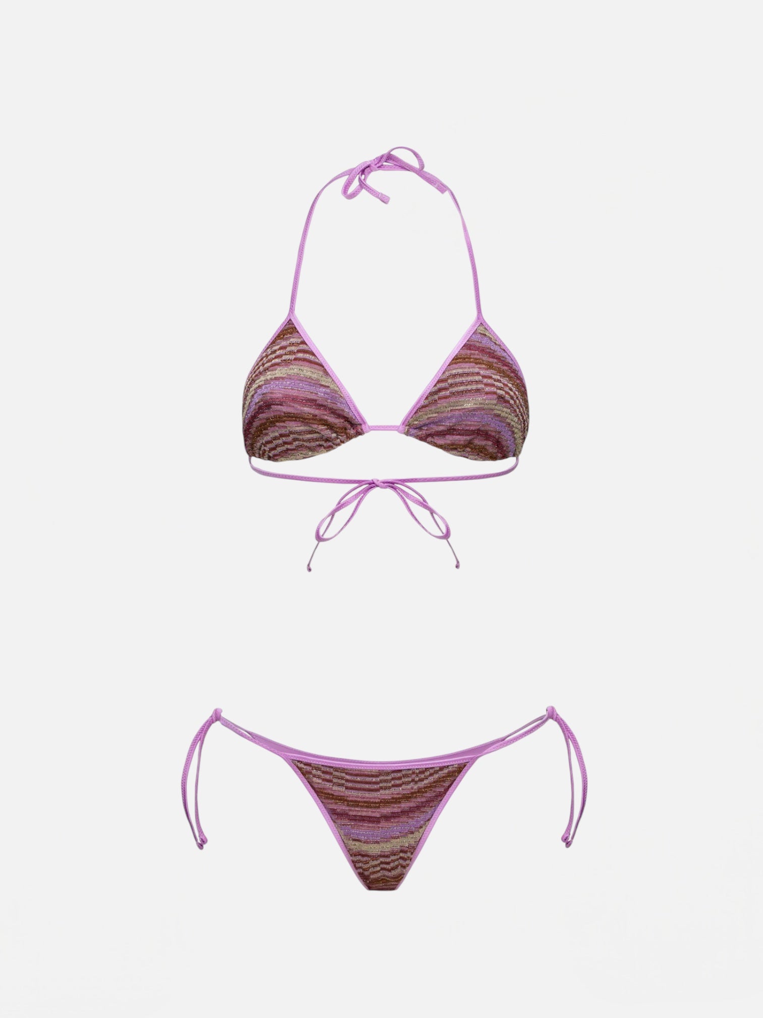 F**K - Bikini triangolo con slip regolabile LUX donna