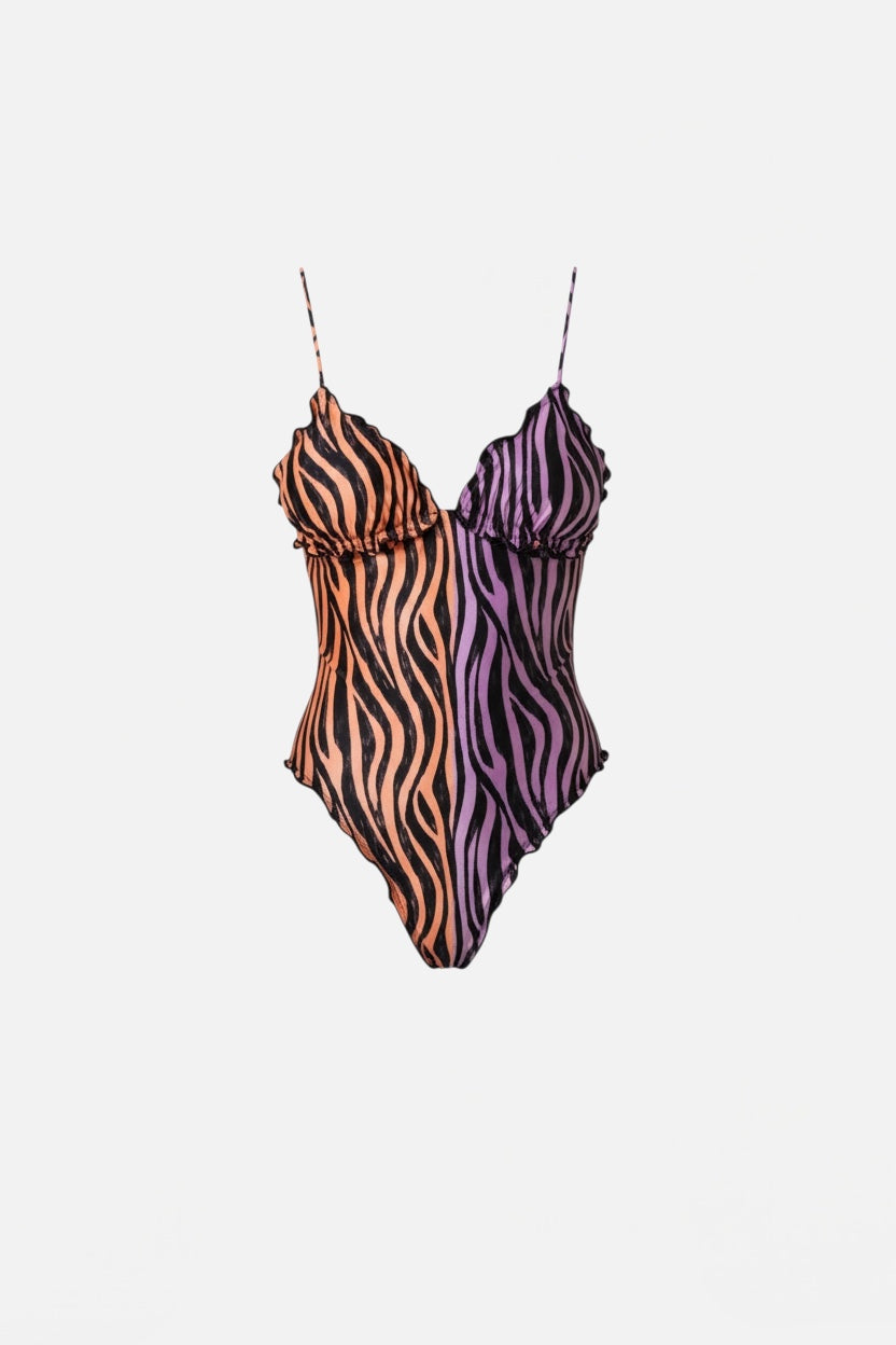 F**K - Monokini ZEBRA donna