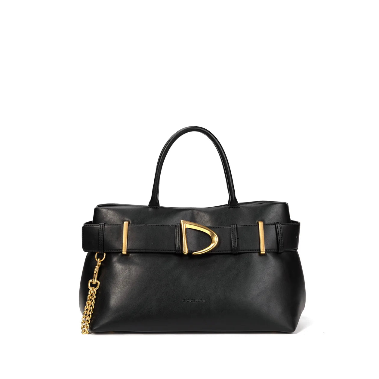 GIO CELLINI - Maxi bag con dettagli oro