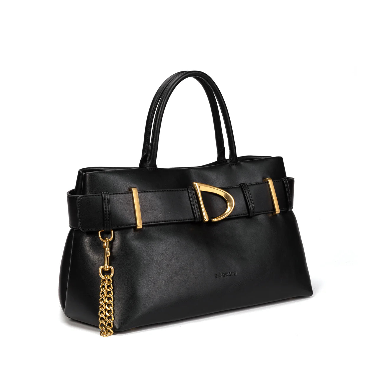 GIO CELLINI - Maxi bag con dettagli oro