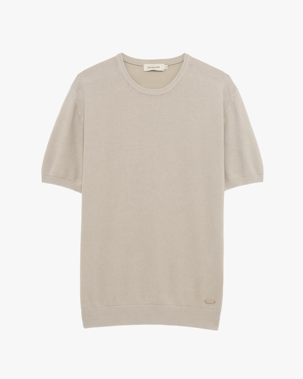 GIANNI LUPO - T-shirt in filo uomo