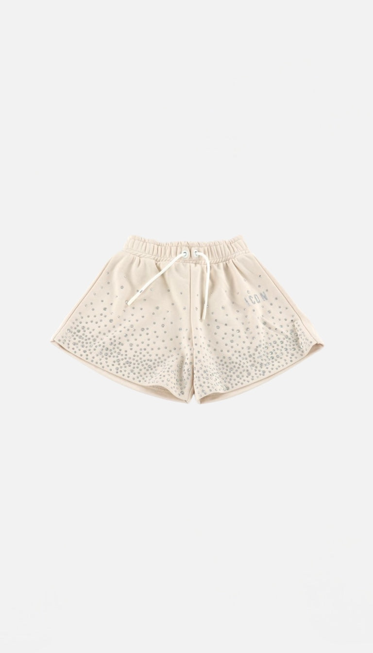 ICON - Short con strass bambina