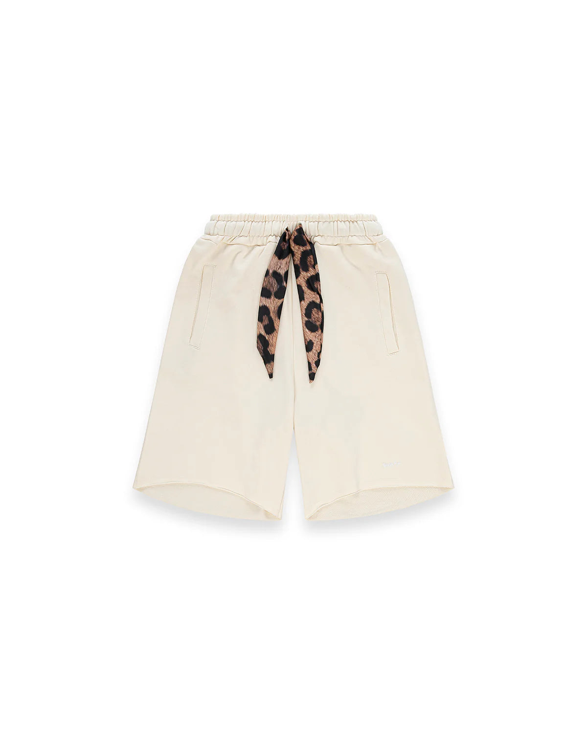 DISCLAIMER - Bermuda con laccio animalier donna