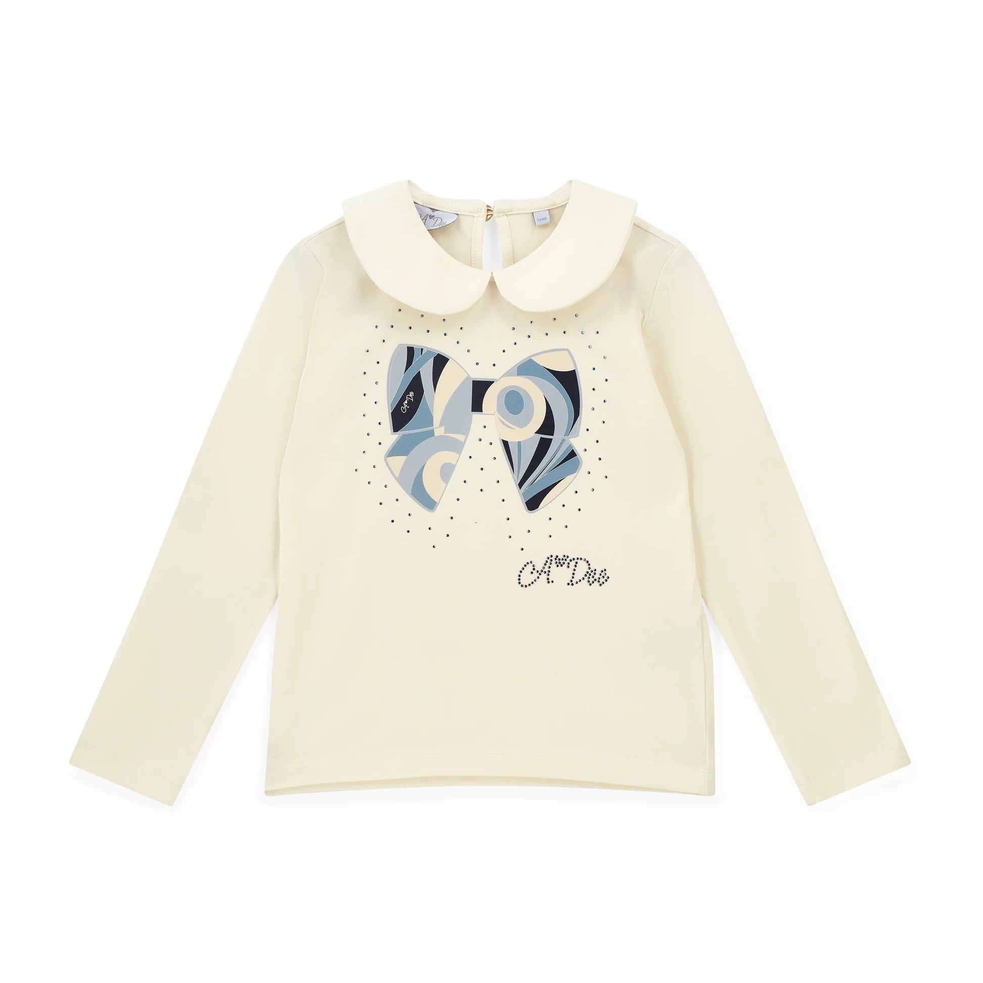 A*DEE - SET COMPLETO - T-shirt bianca e gonna bambina