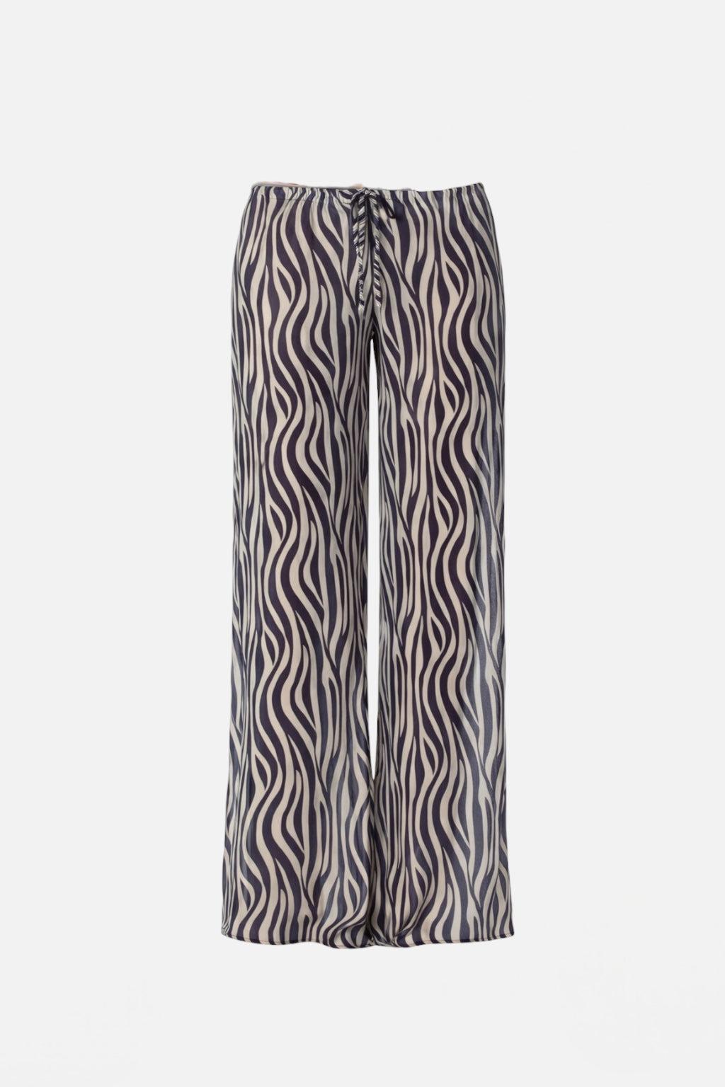 F**K - Pantalone a palazzo ZEBRA donna