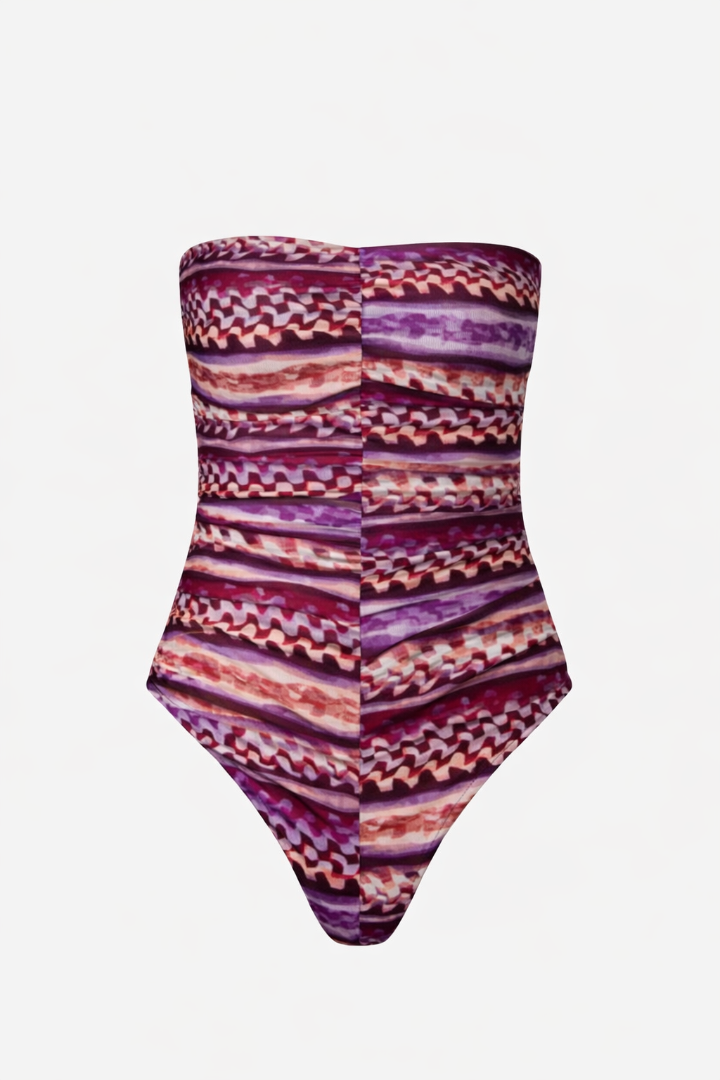 F**K - Monokini VIOLET drappeggiato donna