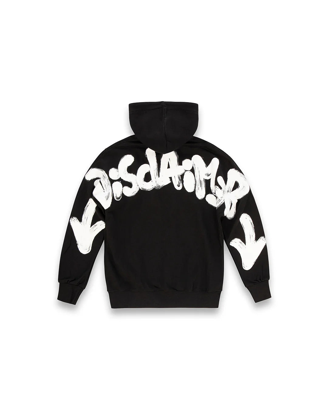 DISCLAIMER - Felpa con cappuccio con logo sul retro uomo