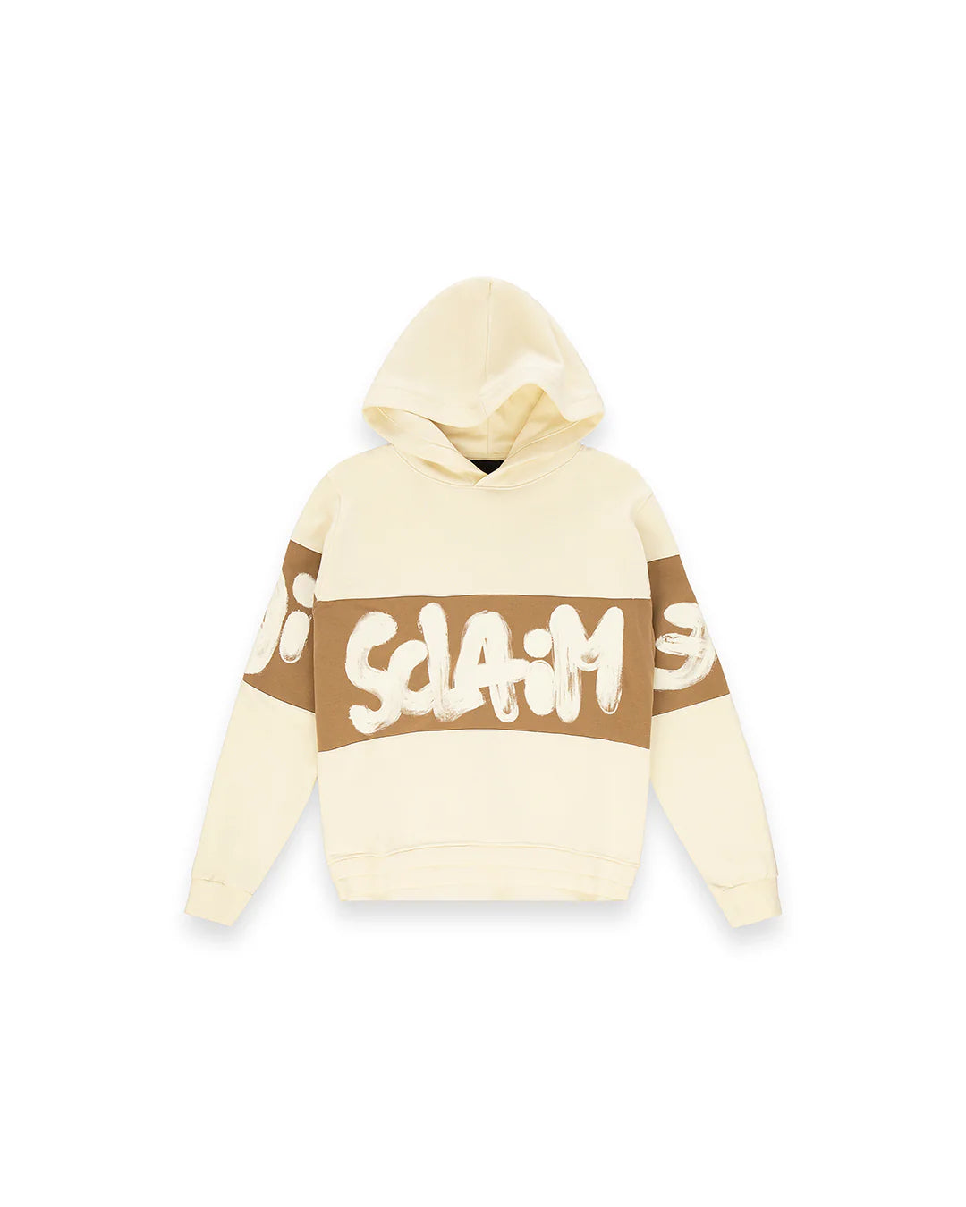 DISCLAIMER - Felpa con cappuccio e maxi logo uomo