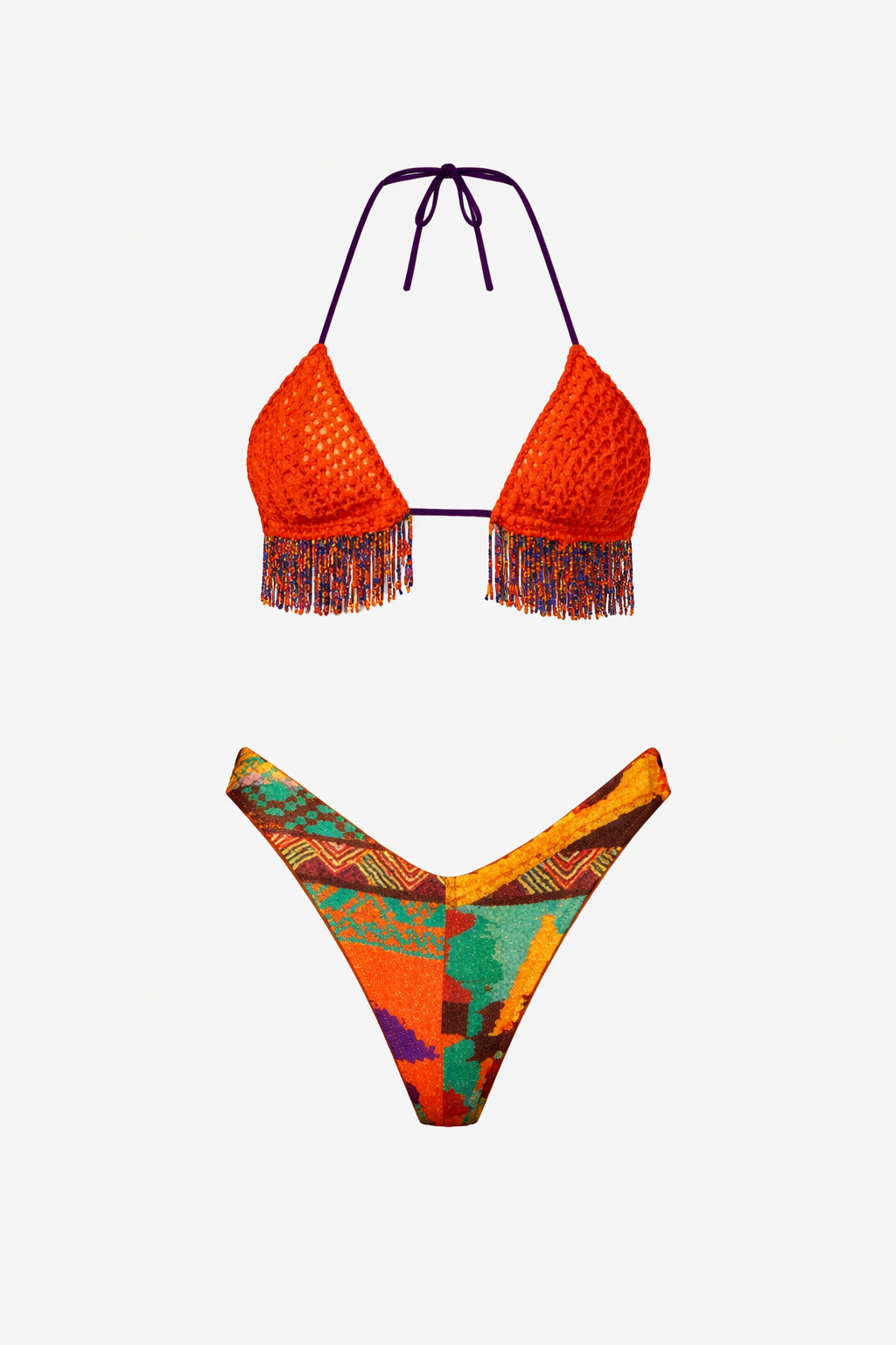 F**k - Bikini triangolo JAMAICA con slip fisso donna