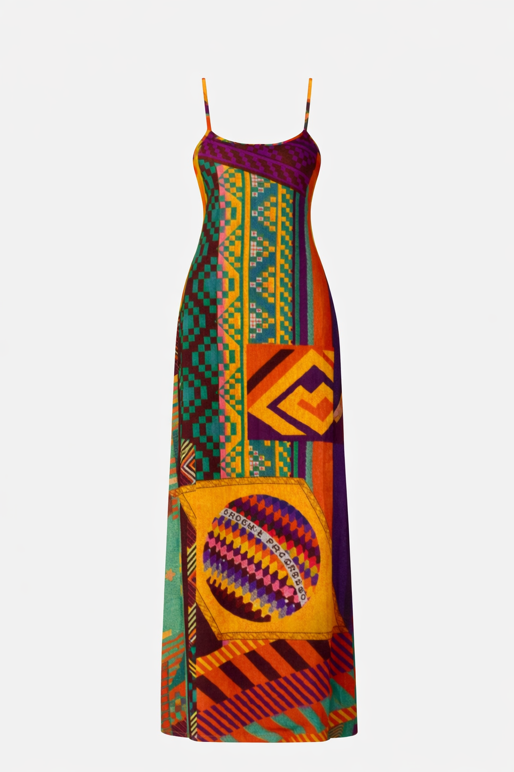 F**K - Vestito lungo JAMAICA donna